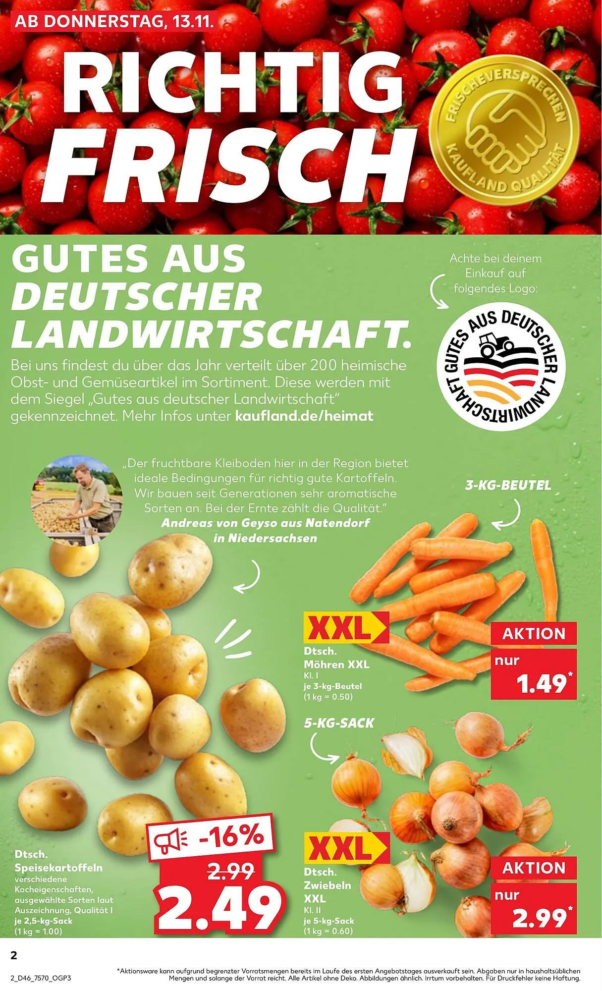 Kaufland Prospekt von 13. November bis 19. November 2025 - Prospekt seite 2