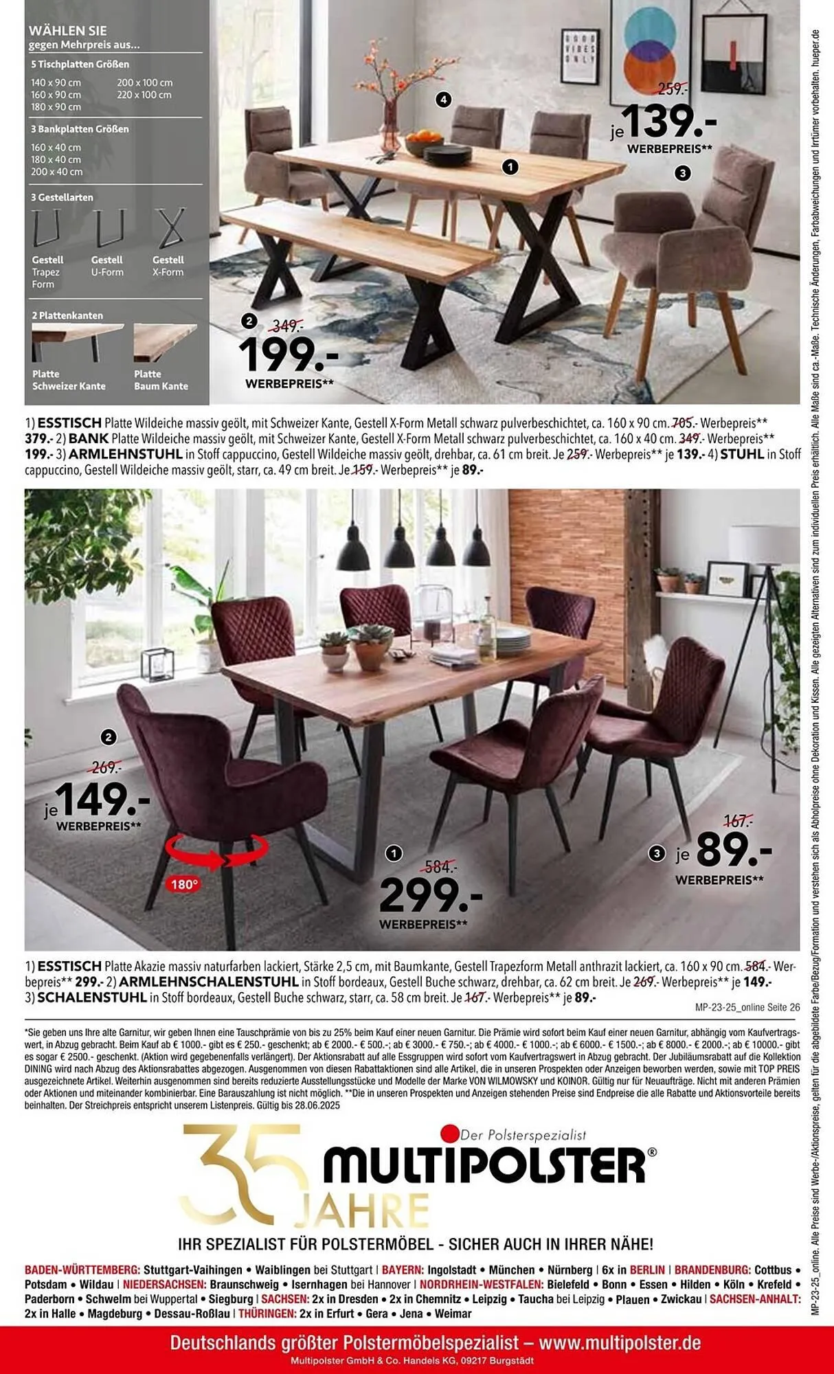 Multipolster Prospekt von 1. Juni bis 28. Juni 2025 - Prospekt seite 26