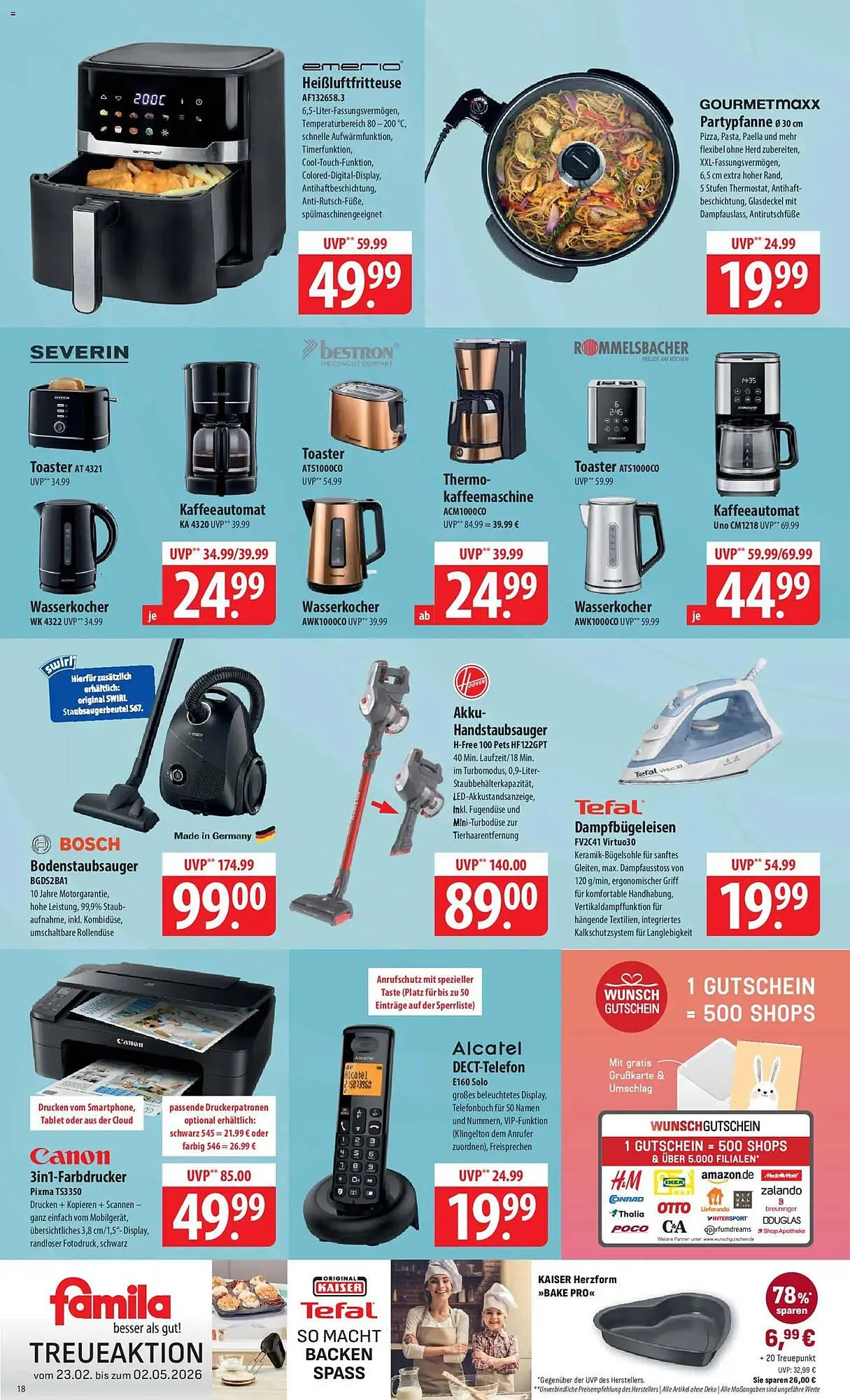 Famila Nord Ost Prospekt von 30. März bis 4. April 2026 - Prospekt seite 18