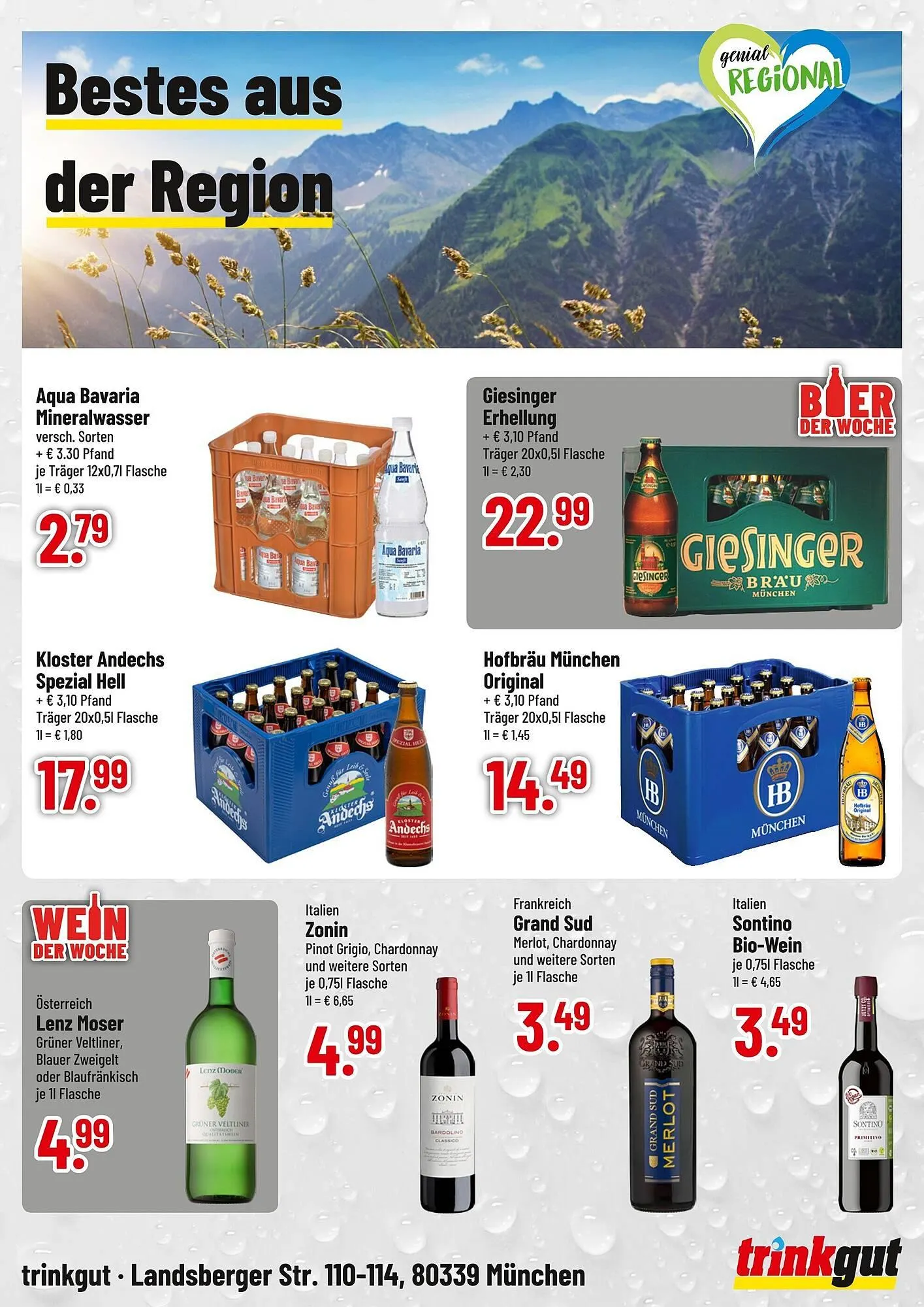 trinkgut Prospekt von 24. März bis 29. März 2025 - Prospekt seite 4