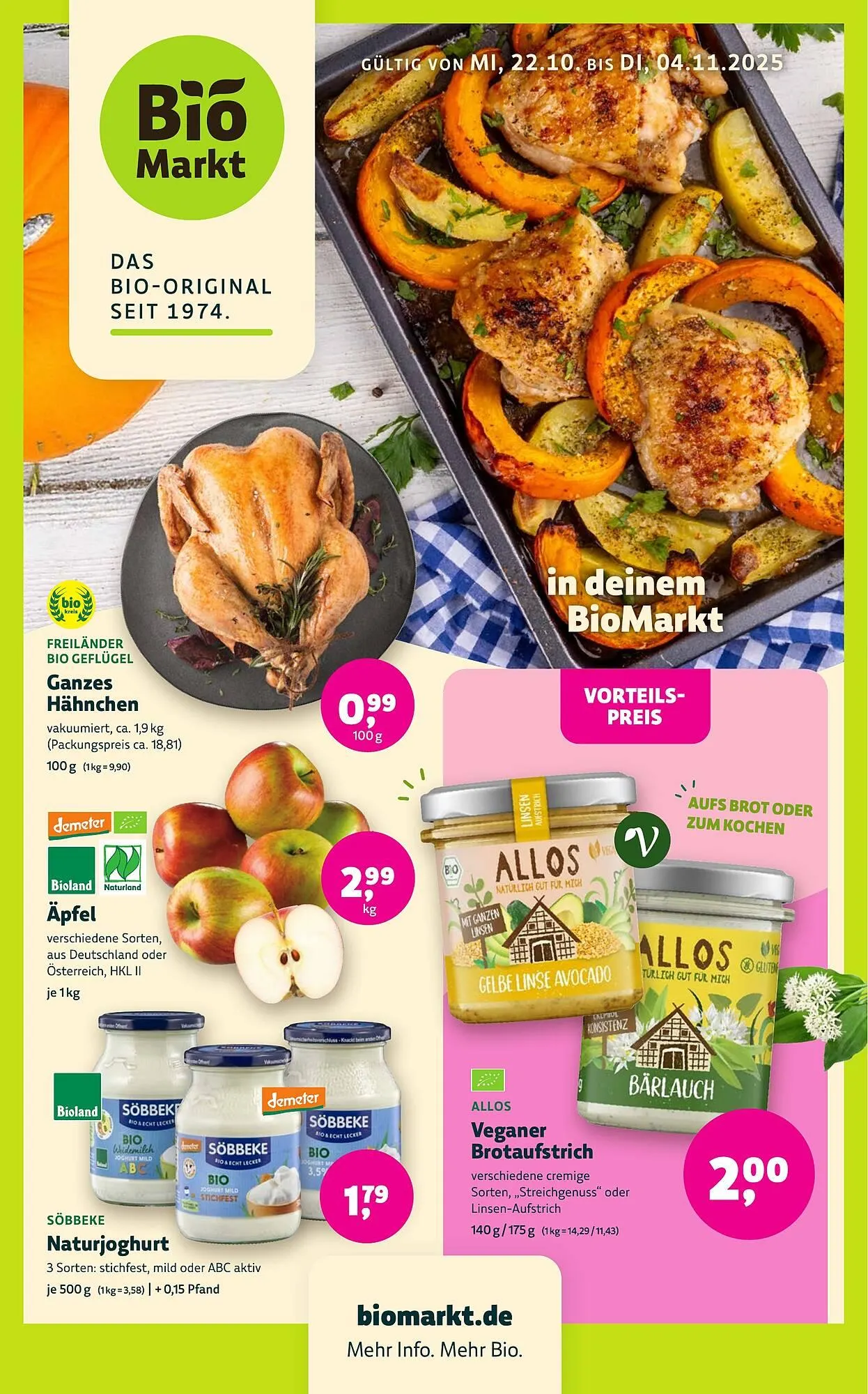 Aleco Biomarkt Prospekt - 1