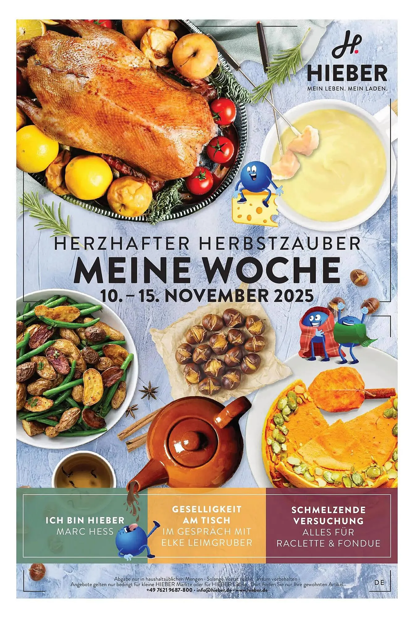 Hieber's Frische Center Prospekt von 9. November bis 15. November 2025 - Prospekt seite 1