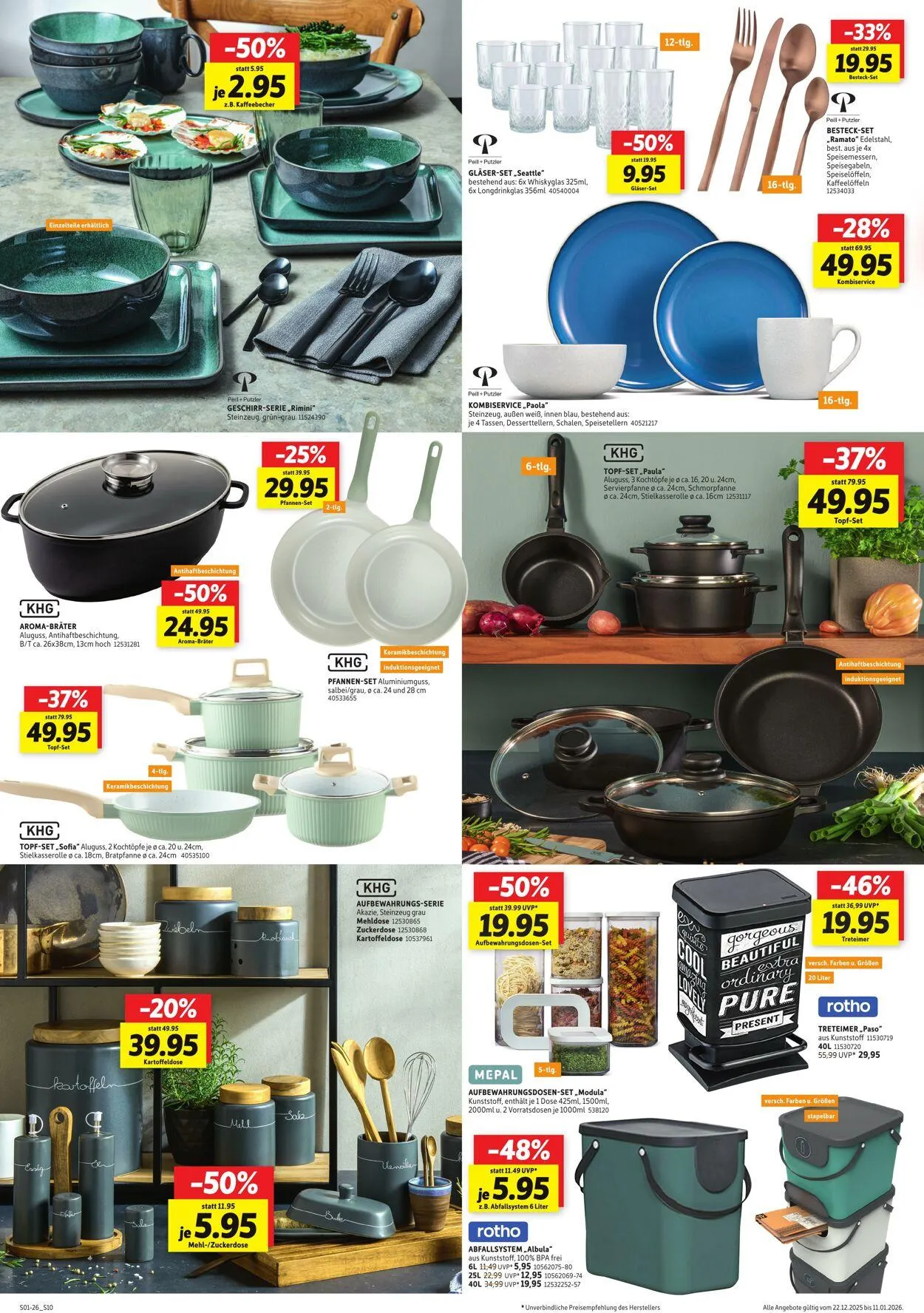 Sconto von 22. Dezember bis 5. Januar 2026 - Prospekt seite 10