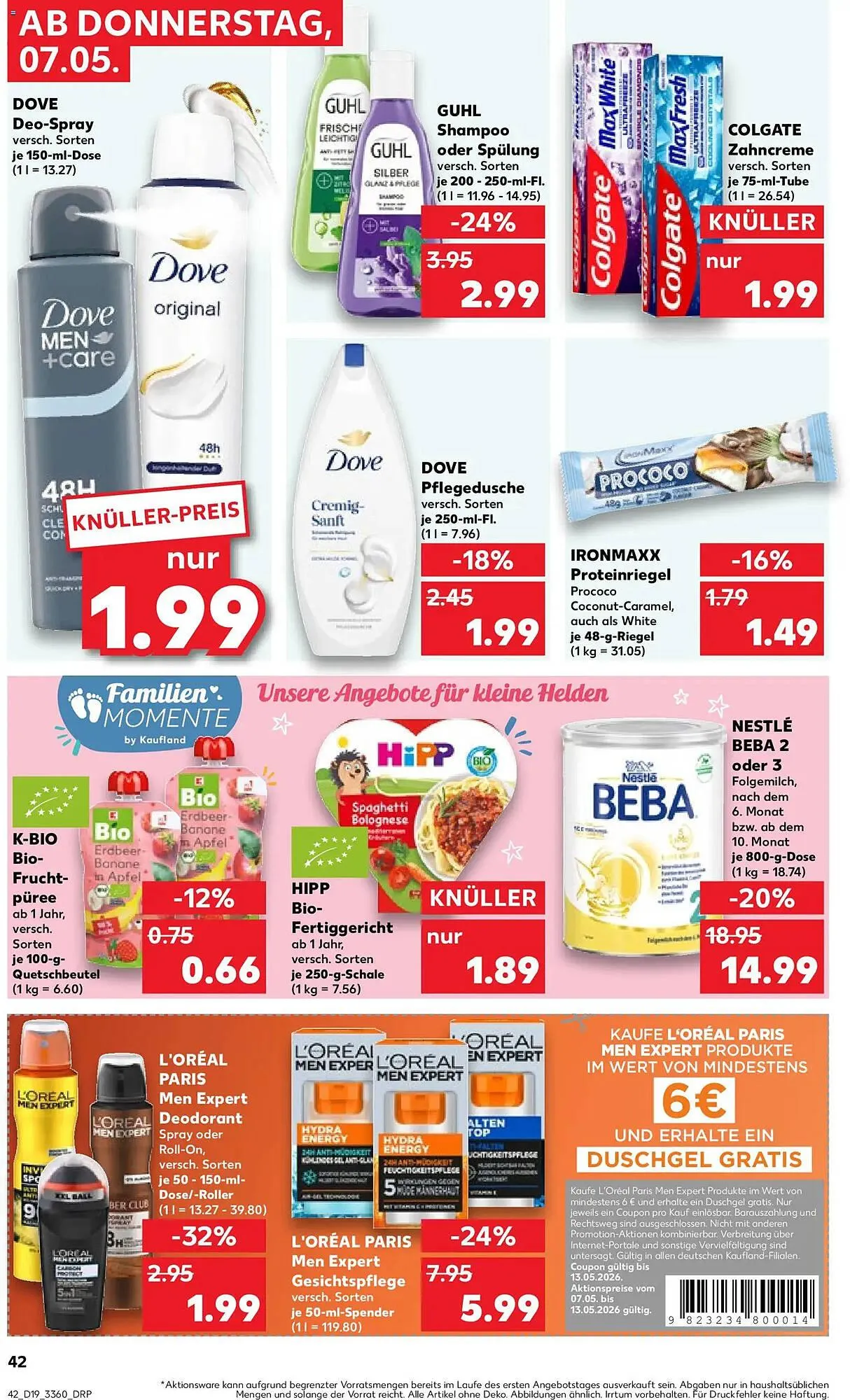 Kaufland Prospekt von 7. Mai bis 13. Mai 2026 - Prospekt seite 42