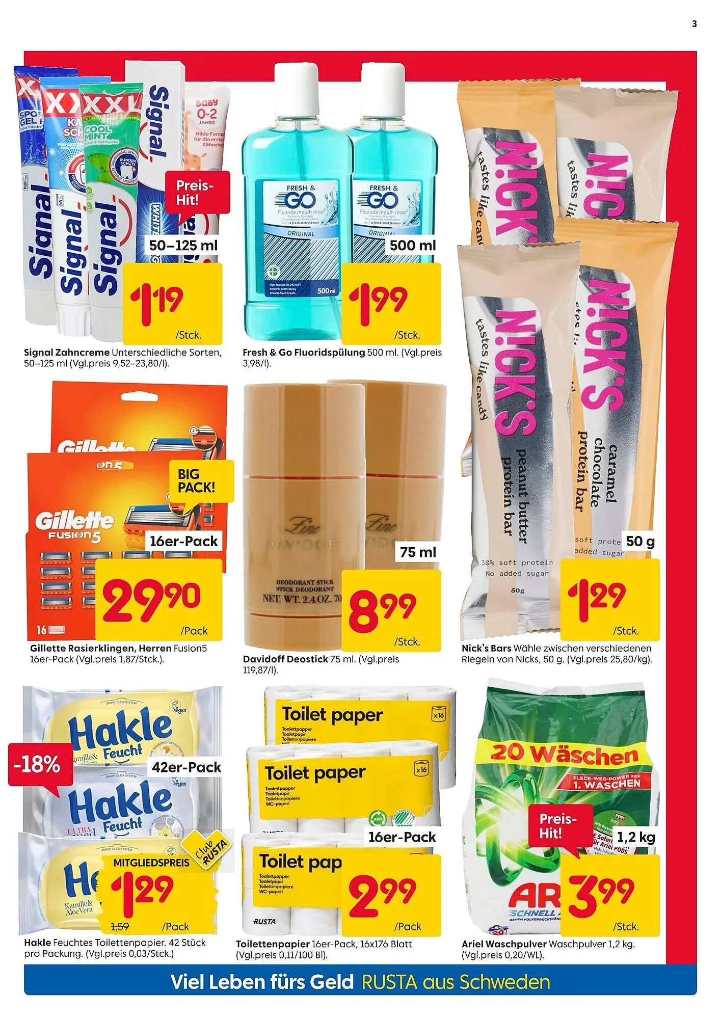 Rusta Prospekt von 4. Oktober bis 10. Oktober 2025 - Prospekt seite 3