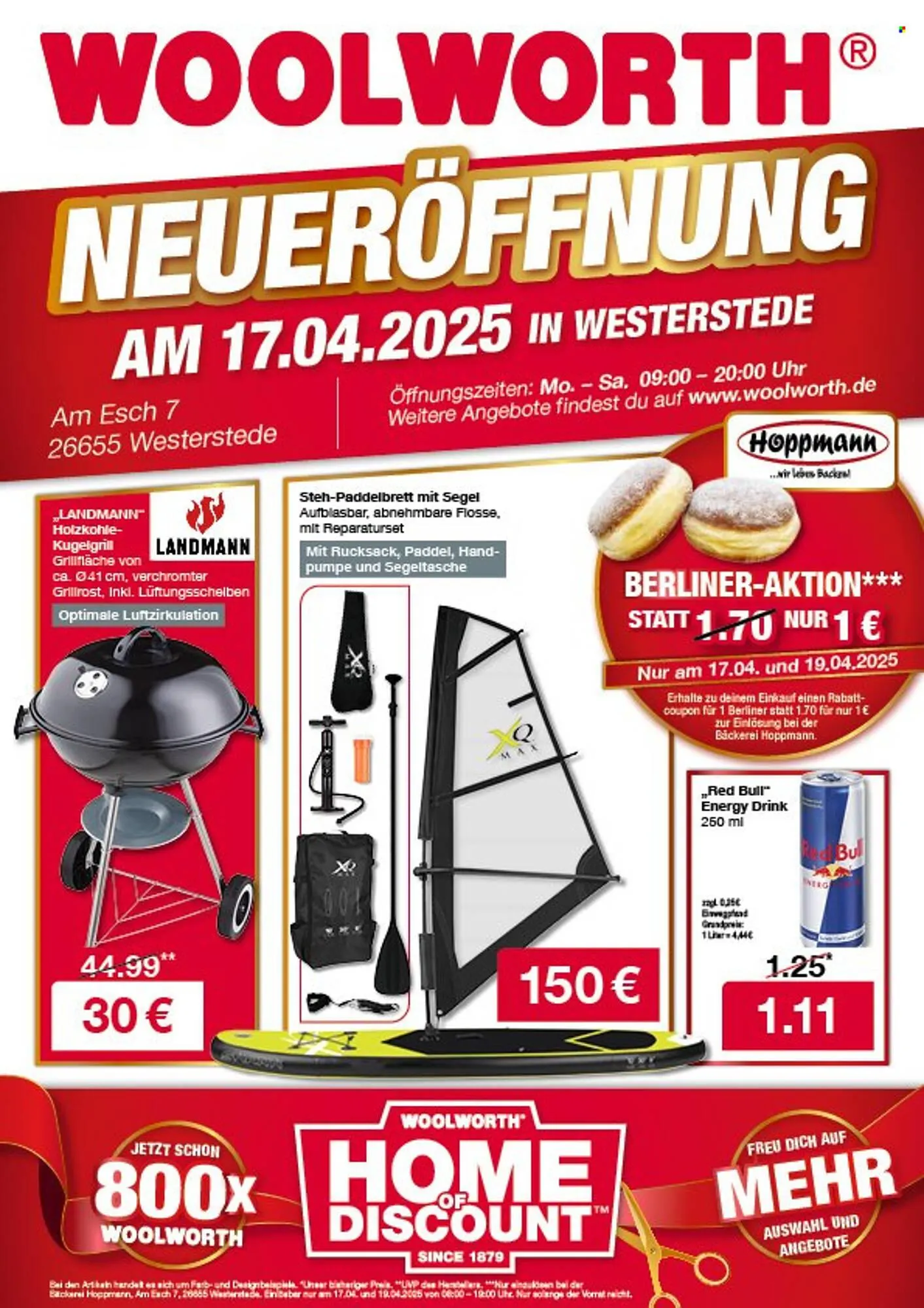 Woolworth Prospekt von 17. April bis 17. April 2025 - Prospekt seite 1