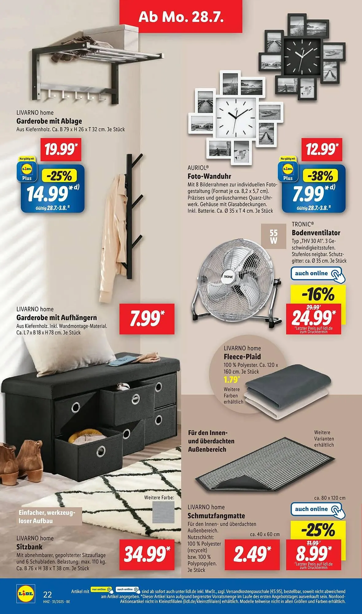 Lidl Prospekt von 28. Juli bis 3. August 2025 - Prospekt seite 28