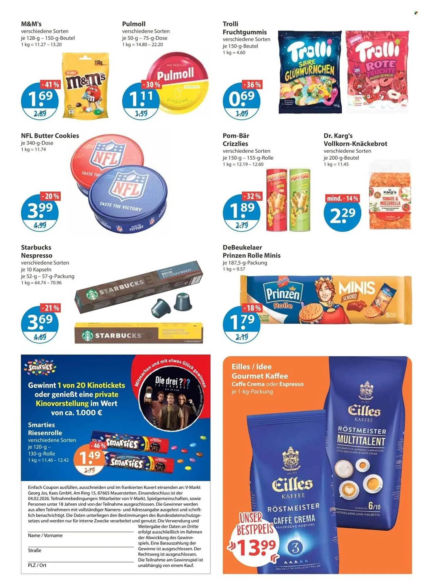 V Markt Prospekt von 29. Januar bis 4. Februar 2026 - Prospekt seite 8