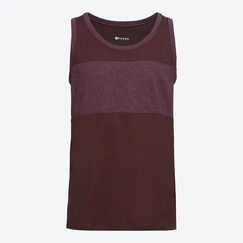 Herren-Muskelshirt im Colorblocking-Design