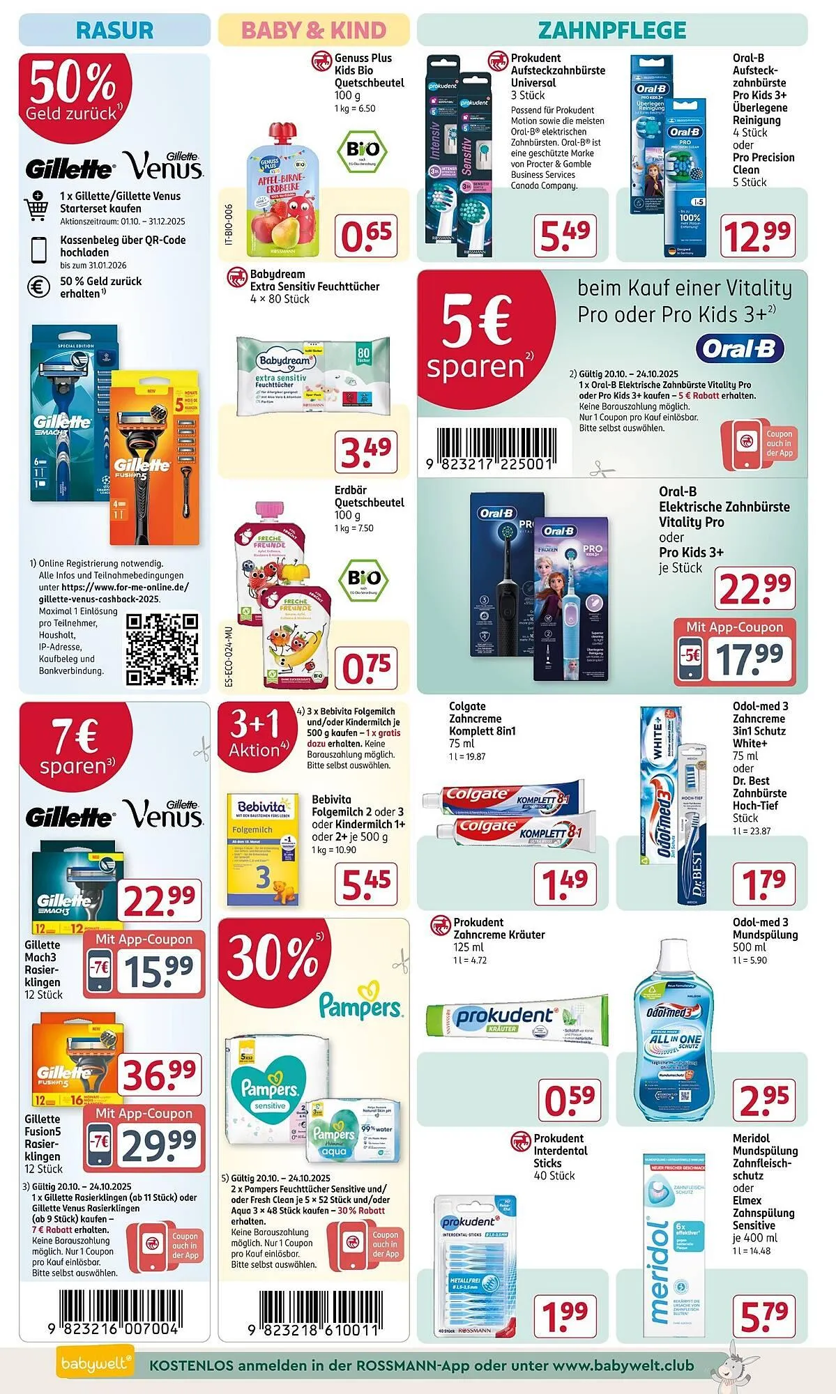 Rossmann Prospekt von 20. Oktober bis 24. Oktober 2025 - Prospekt seite 10