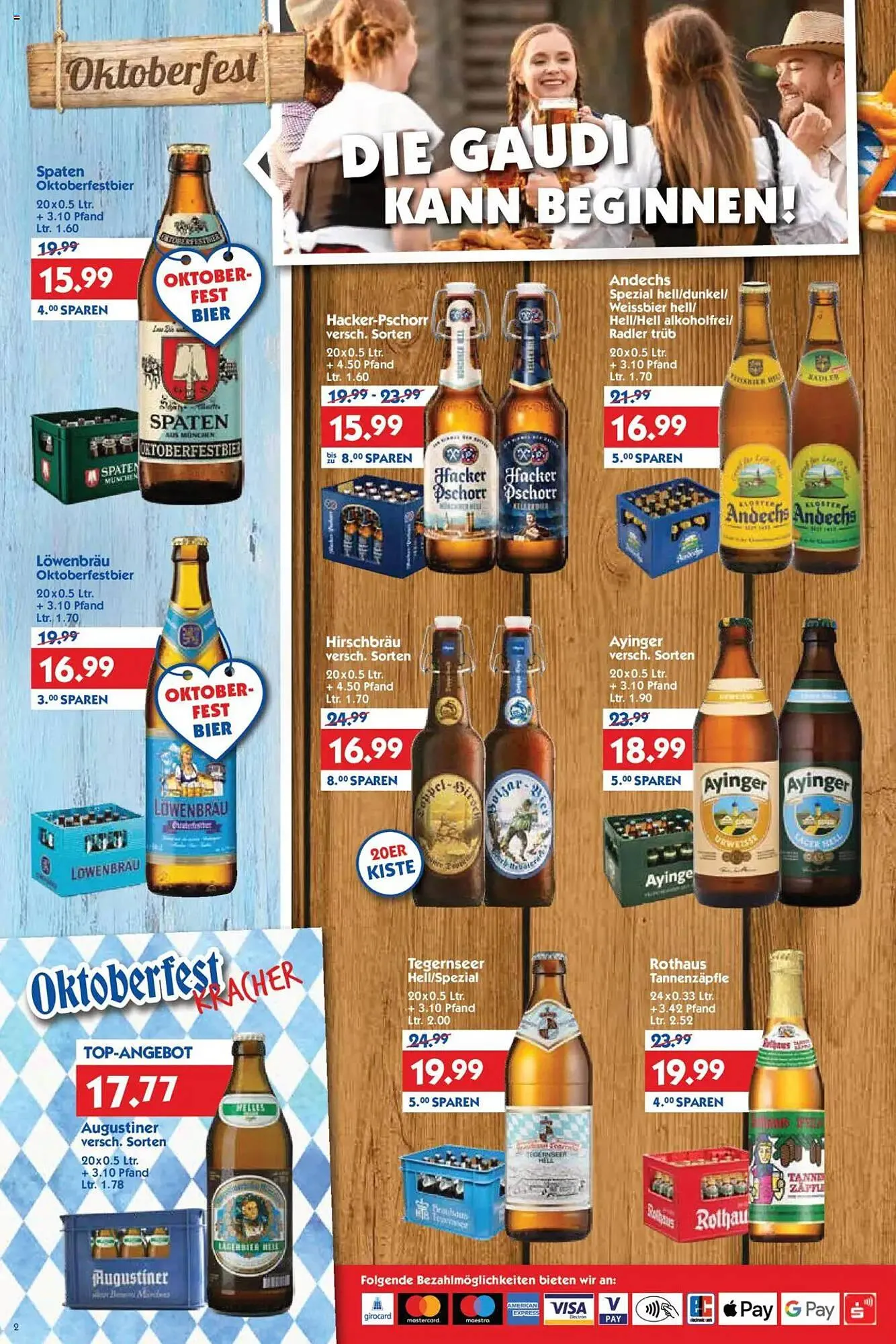 Hol'ab Getränkemarkt Prospekt von 25. August bis 30. August 2025 - Prospekt seite 2