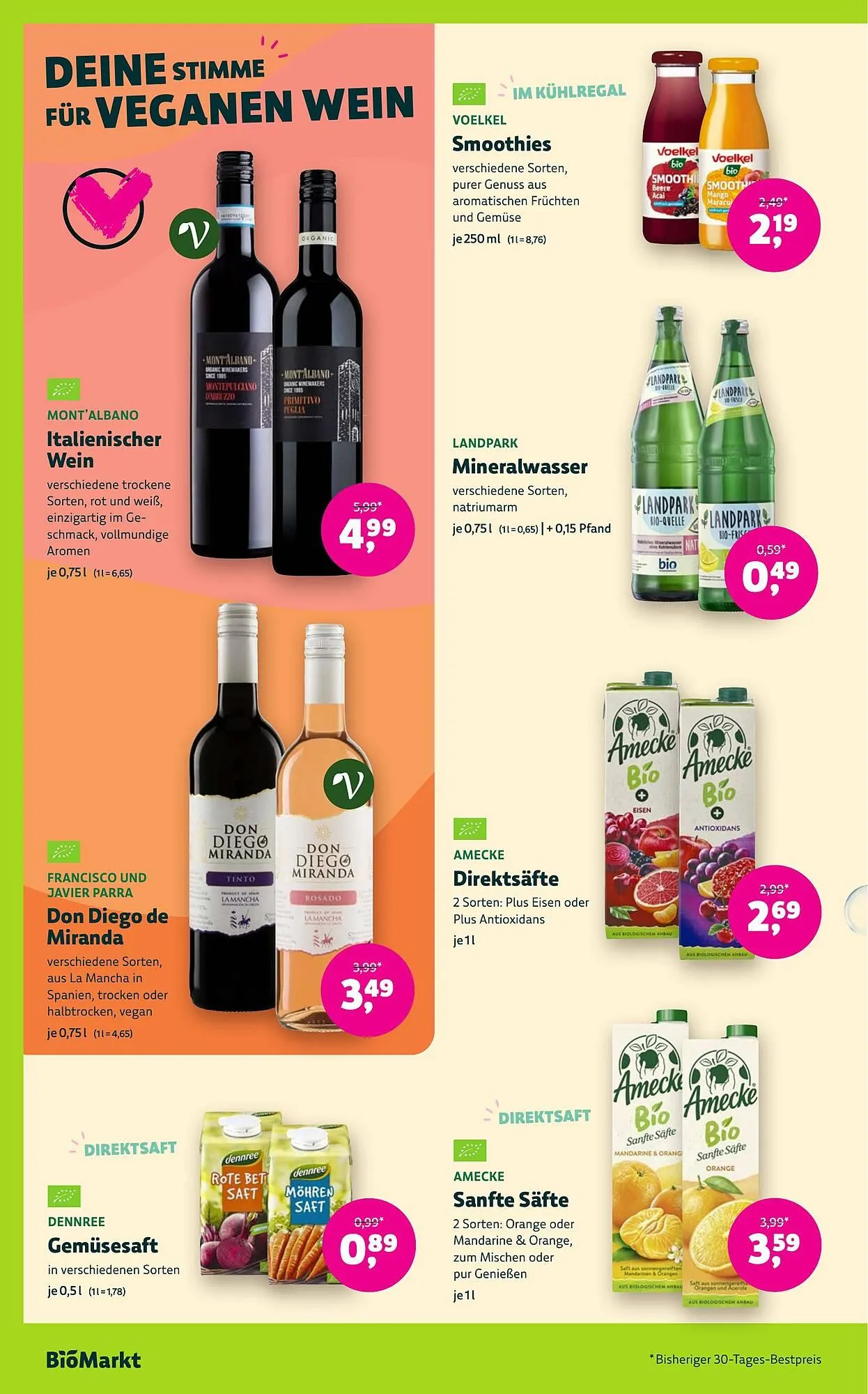 Erdi Biomarkt Prospekt von 15. Januar bis 28. Januar 2025 - Prospekt seite 10