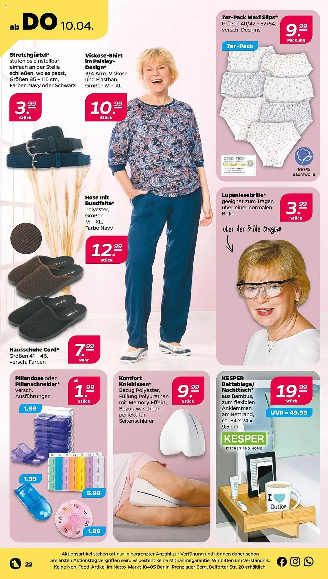 NETTO Prospekt von 7. April bis 12. April 2025 - Prospekt seite 22