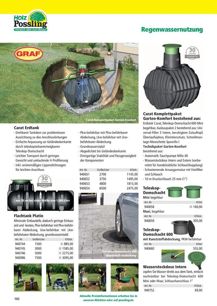 Holz-& Baukatalog 2024/25 von 27. März bis 31. Januar 2025 - Prospekt seite 102