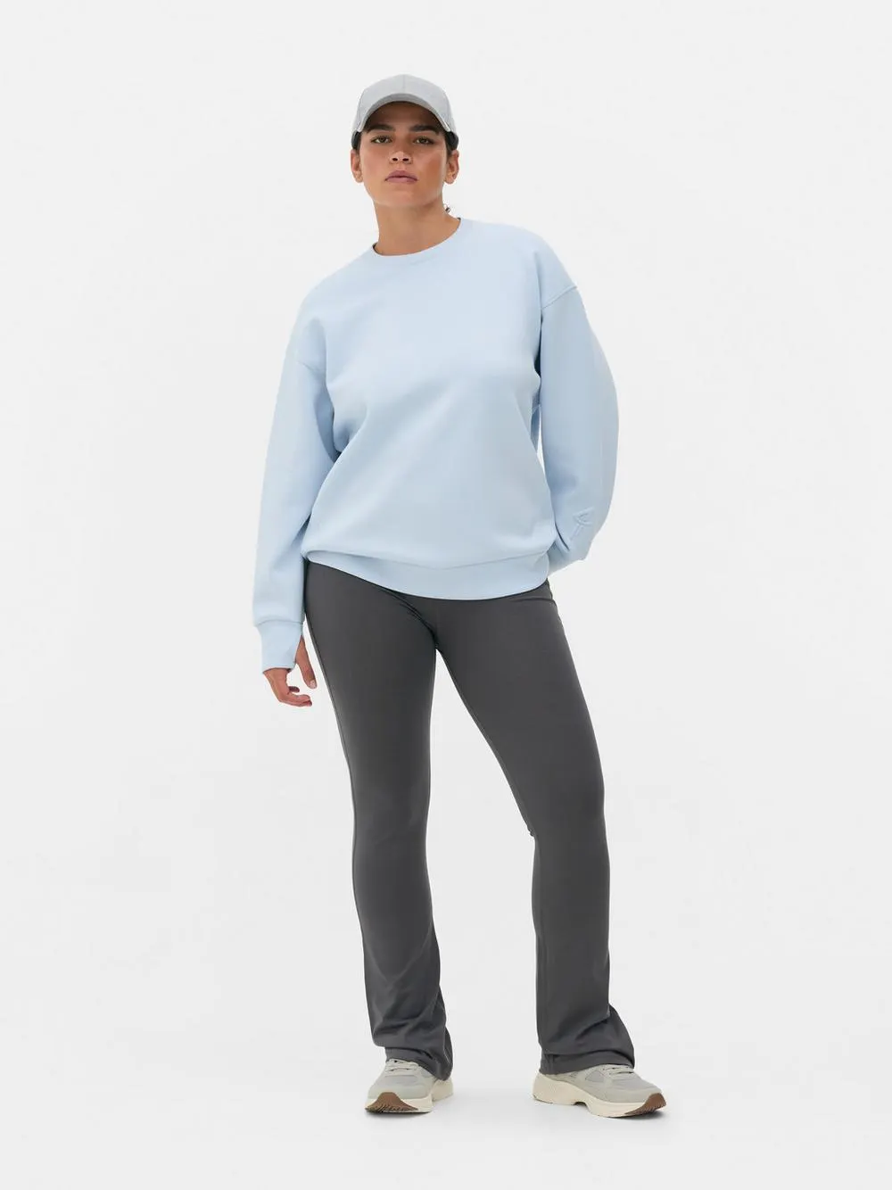 Scuba-Sweatshirt im Oversized-Look