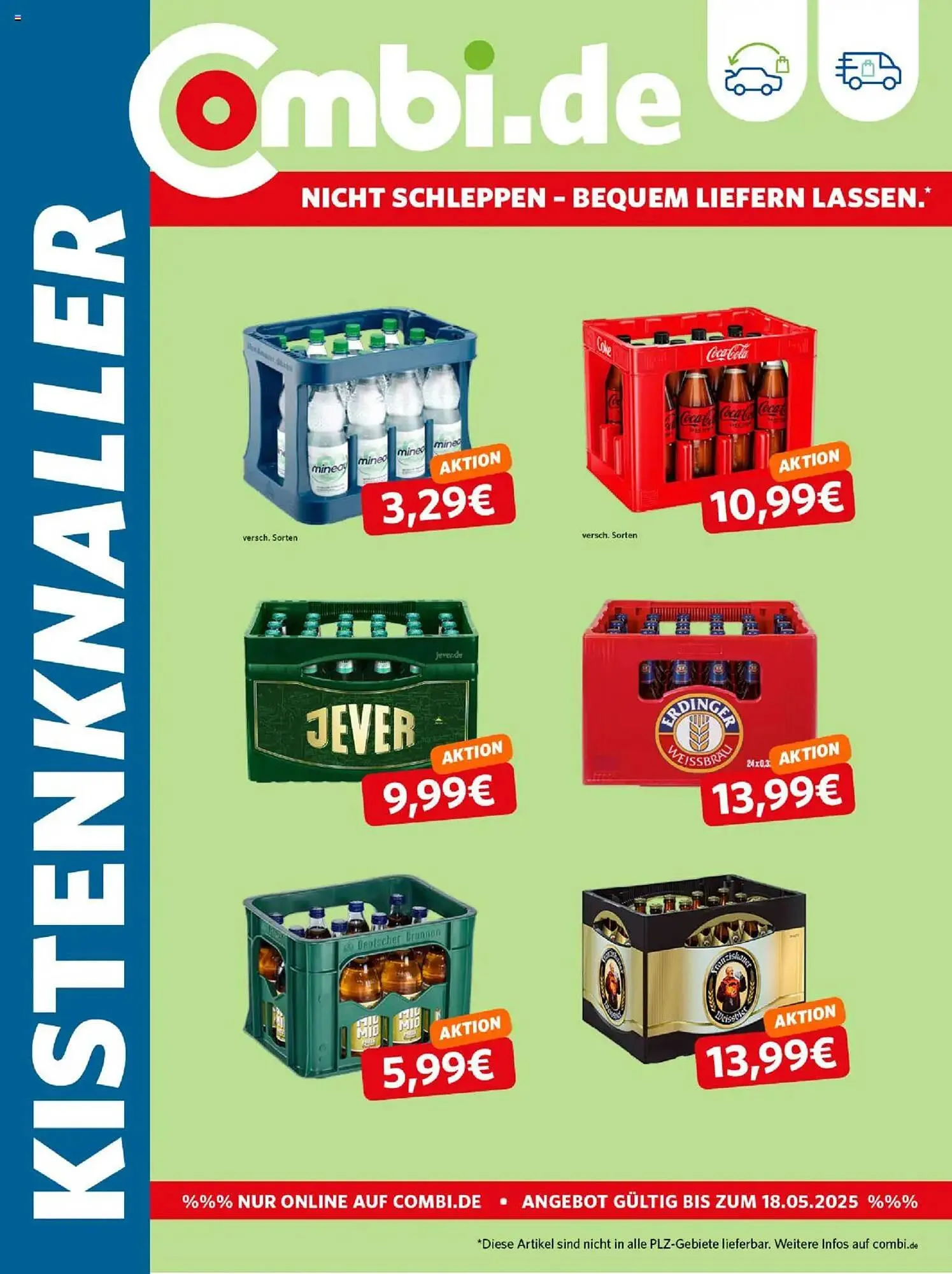 Combi Prospekt von 18. Mai bis 18. Mai 2025 - Prospekt seite 1