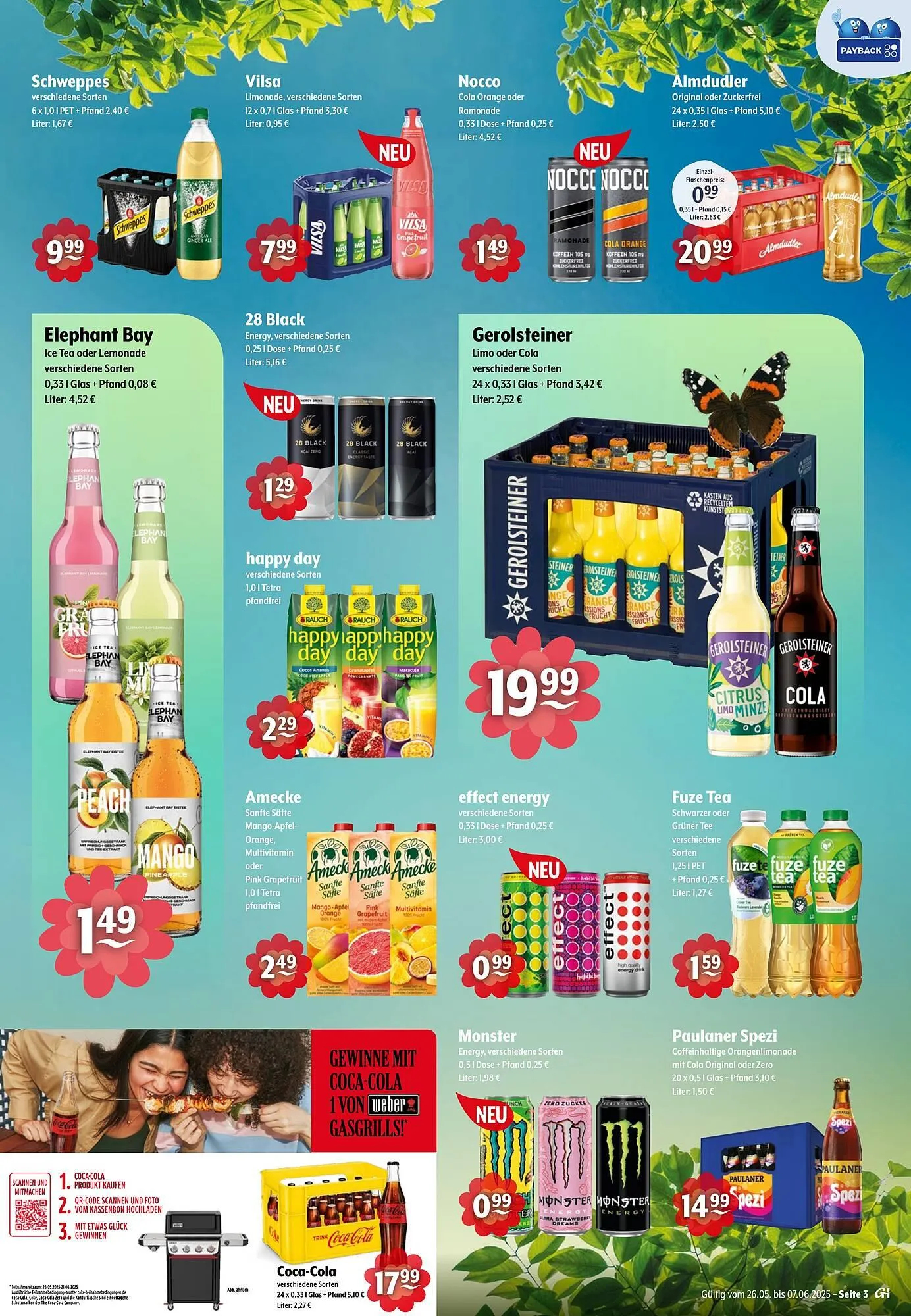 Getränke Hoffmann Prospekt von 26. Mai bis 31. Mai 2025 - Prospekt seite 3