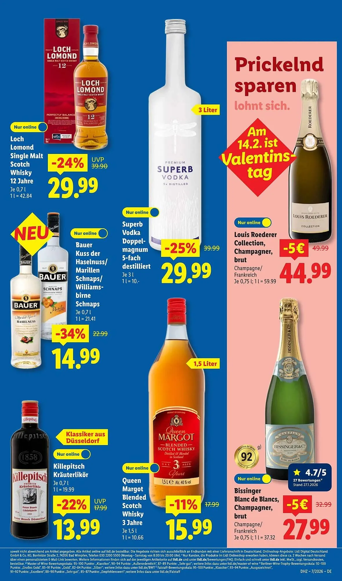 Lidl Prospekt von 9. Februar bis 15. Februar 2026 - Prospekt seite 63