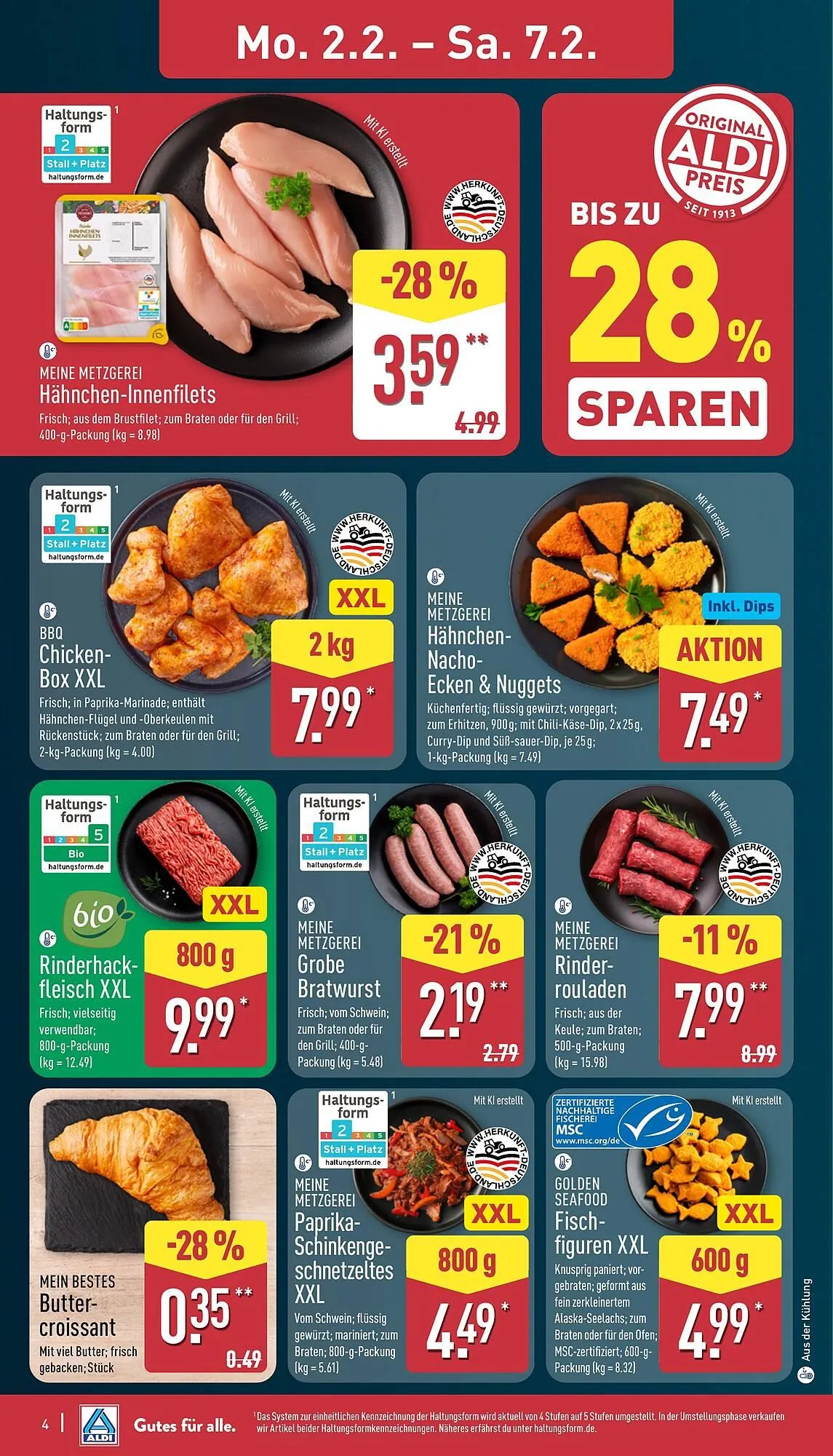 Aldi Nord Prospekt von 2. Februar bis 7. Februar 2026 - Prospekt seite 4