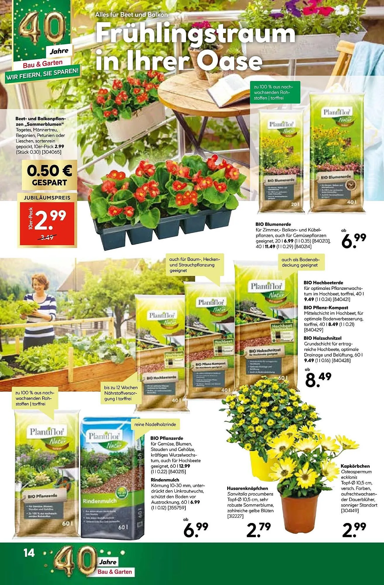 BayWa Bau & Garten Prospekt von 7. April bis 12. April 2026 - Prospekt seite 14