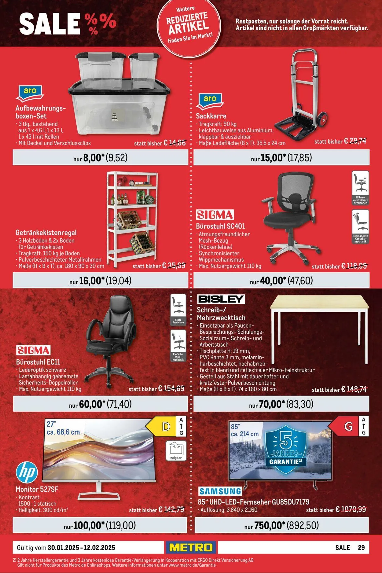 Metro Aktueller Prospekt von 27. August bis 10. September 2025 - Prospekt seite 29