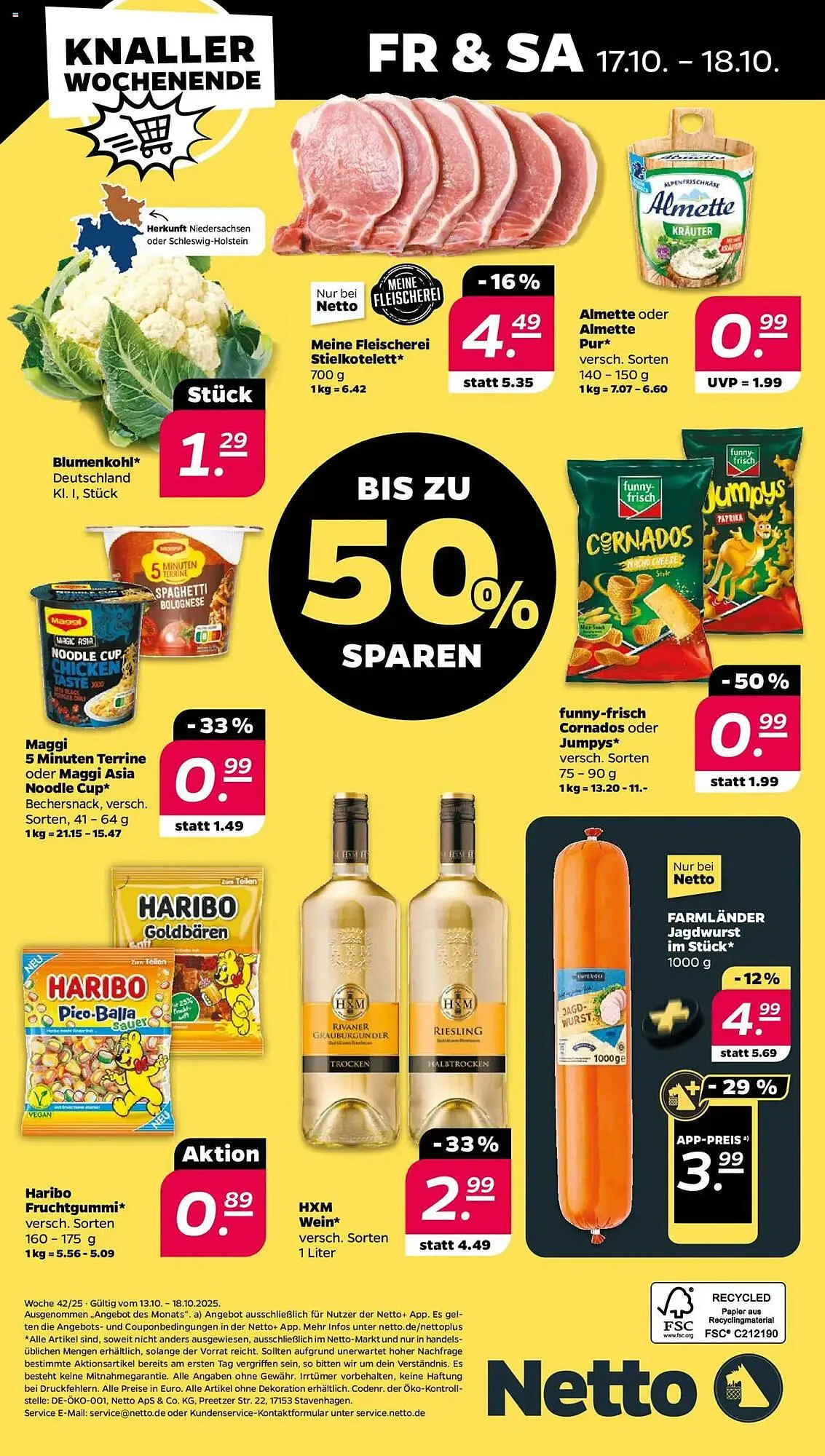 NETTO Prospekt von 13. Oktober bis 18. Oktober 2025 - Prospekt seite 32
