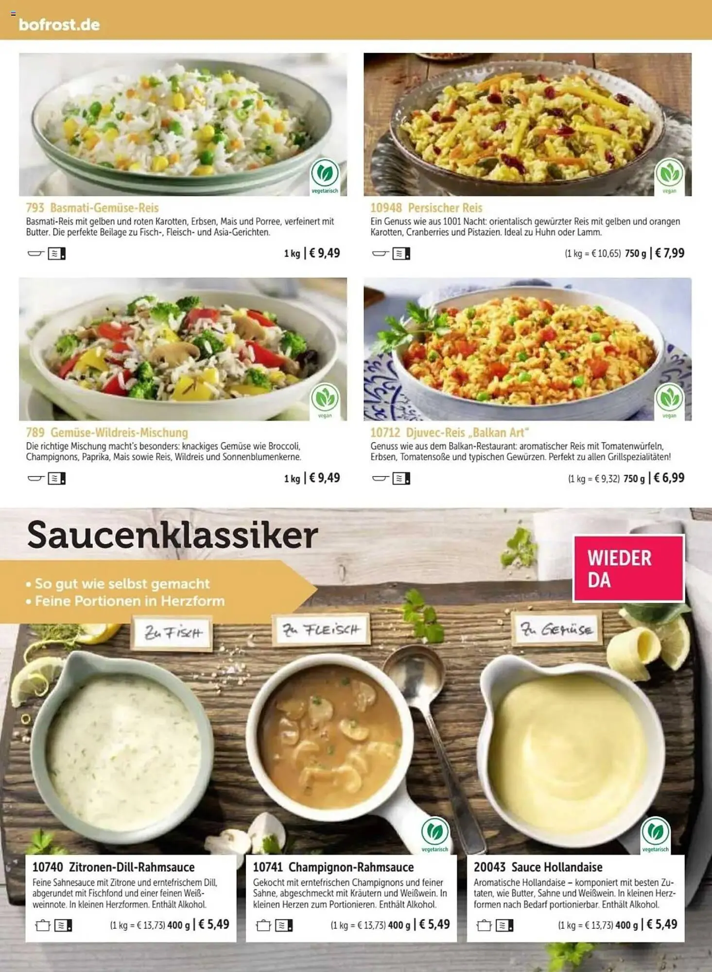 Bofrost Prospekt von 2. März bis 6. September 2025 - Prospekt seite 52