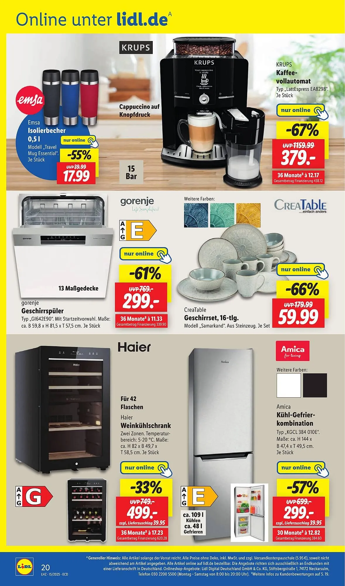 Lidl Prospekt von 7. April bis 12. April 2025 - Prospekt seite 32