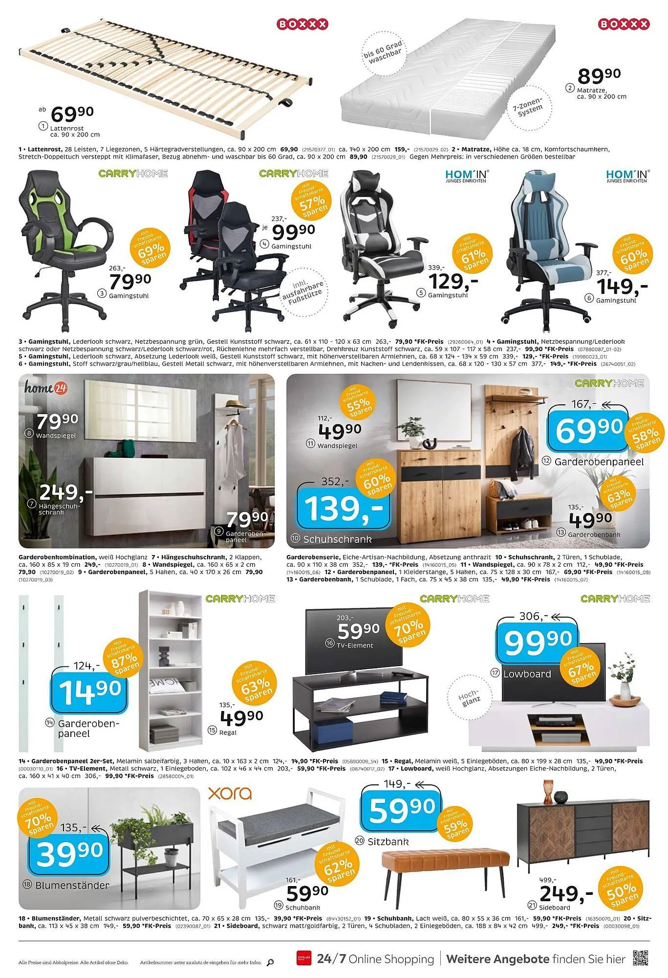 XXXLutz Prospekt von 21. Juli bis 3. August 2025 - Prospekt seite 20