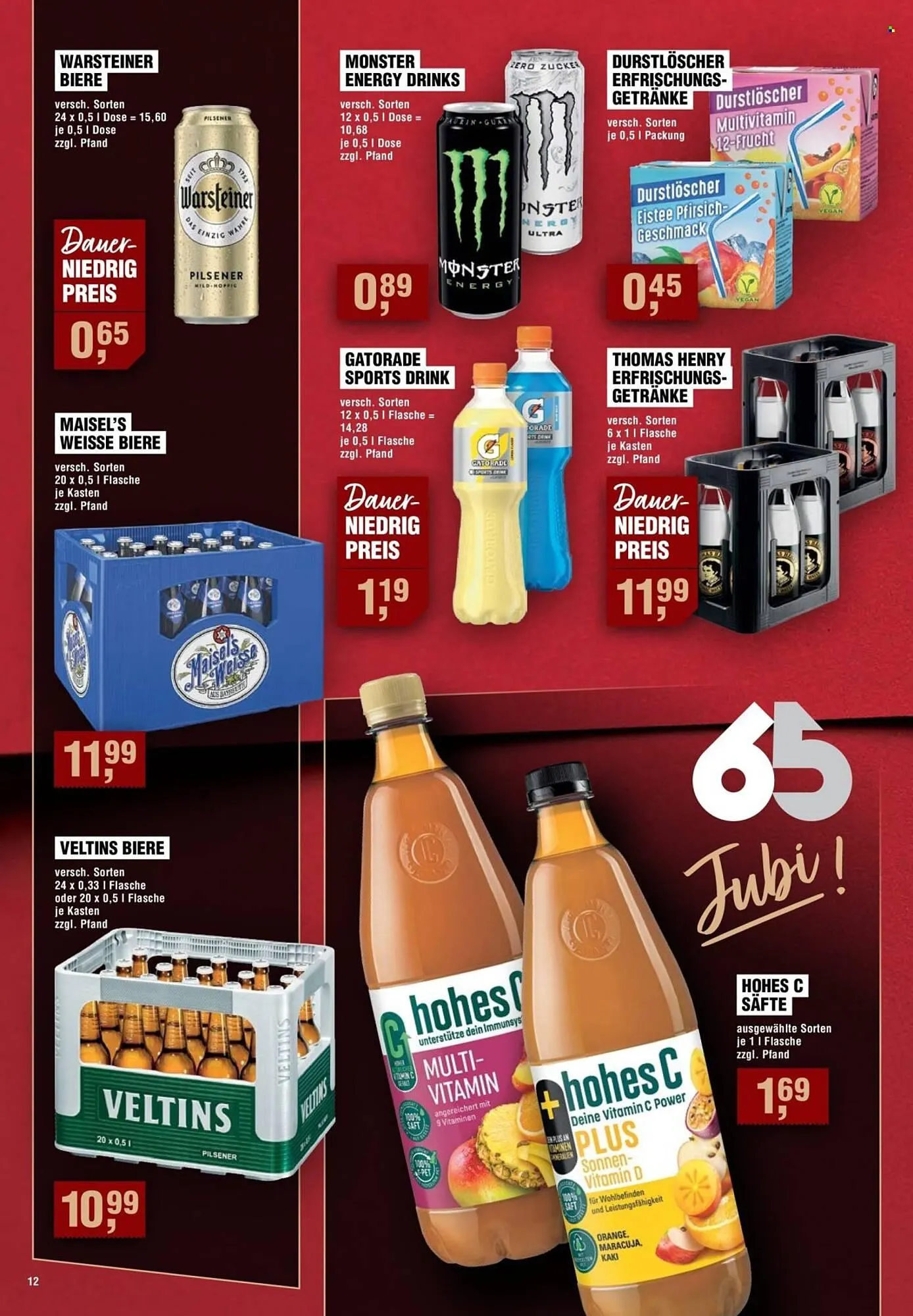 Handelshof Prospekt von 8. Januar bis 14. Januar 2026 - Prospekt seite 12