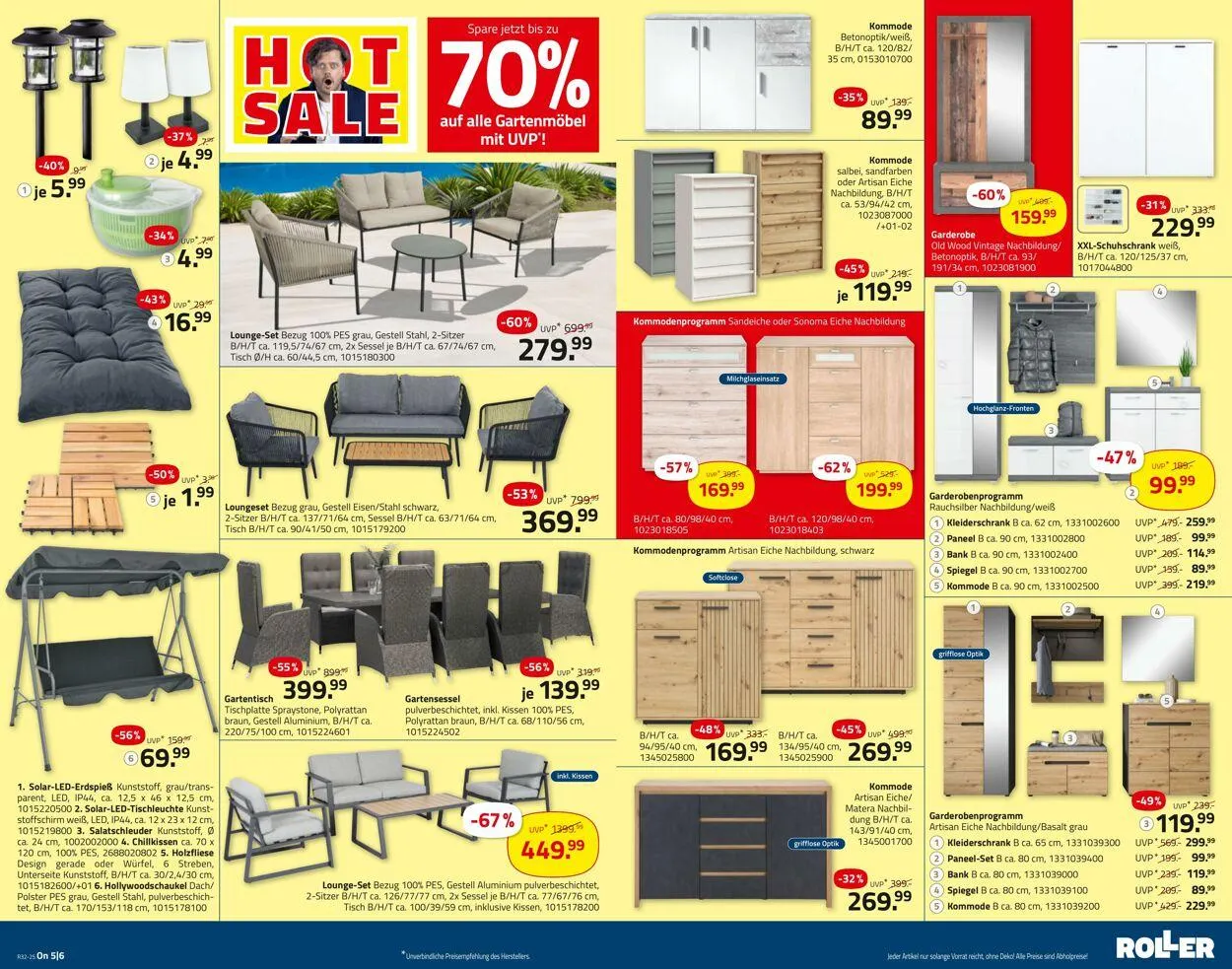 Roller Aktueller Prospekt von 3. August bis 16. August 2025 - Prospekt seite 9