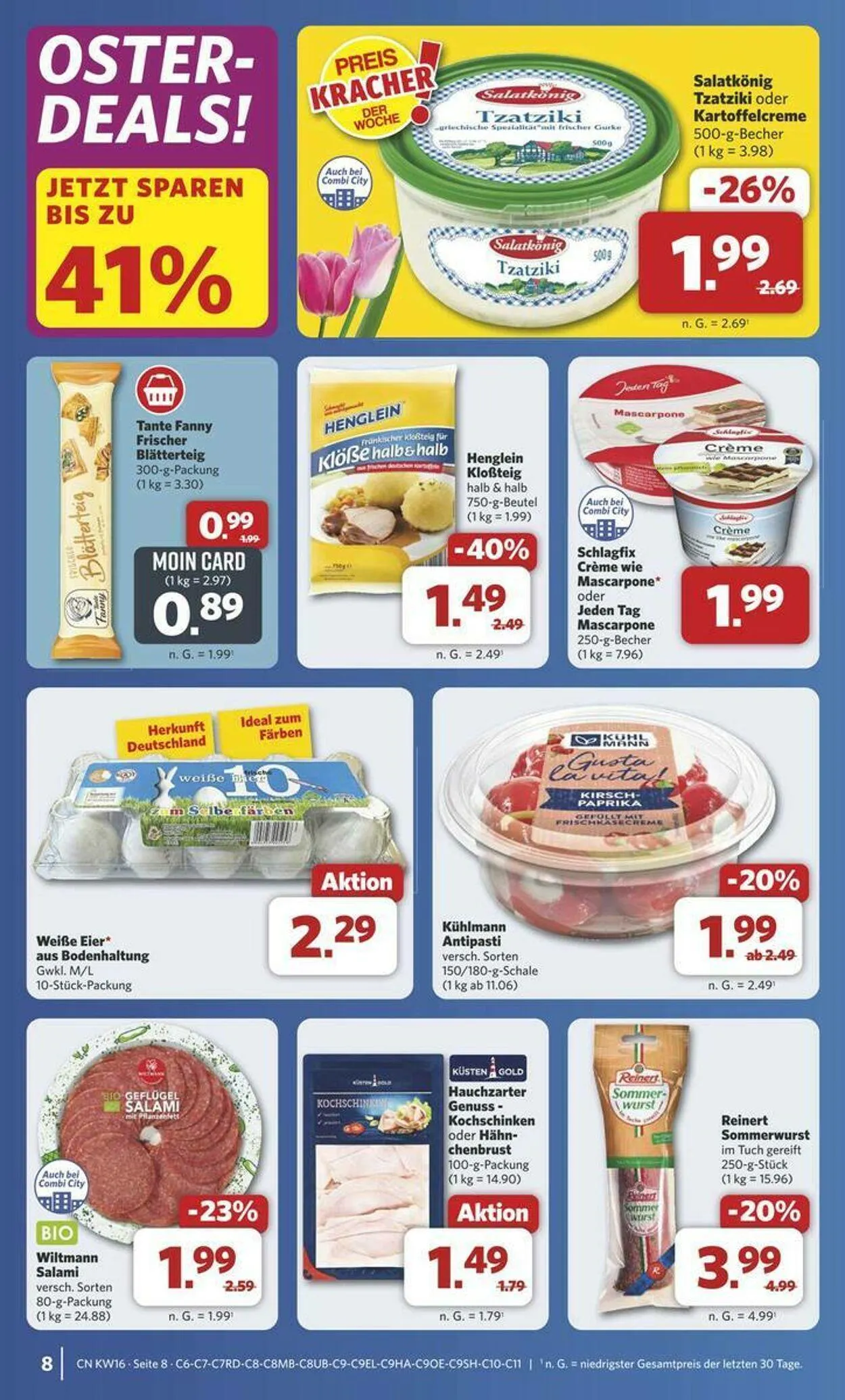 Combi von 14. April bis 19. April 2025 - Prospekt seite 8