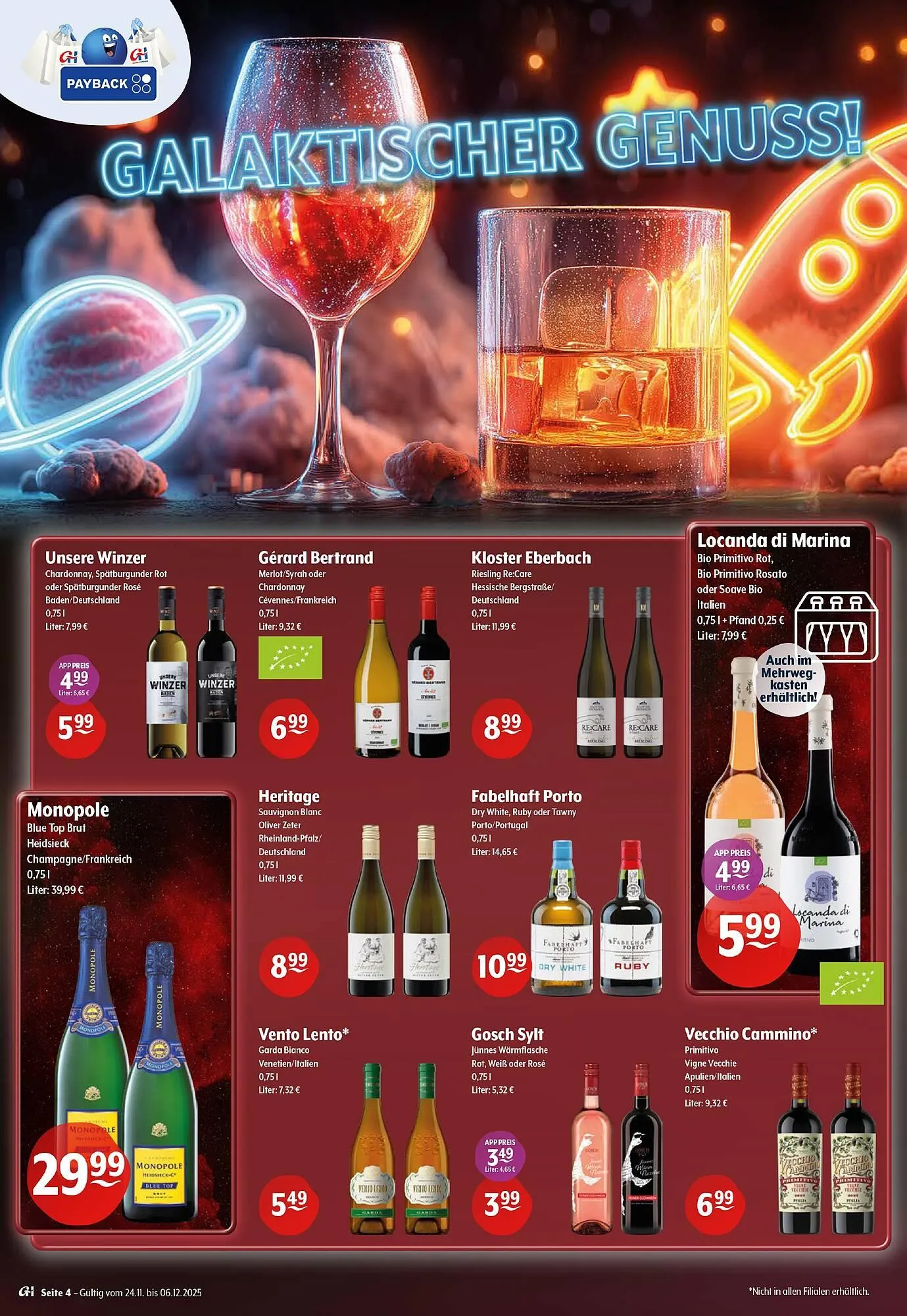 Getränke Hoffmann Prospekt von 1. Dezember bis 6. Dezember 2025 - Prospekt seite 4