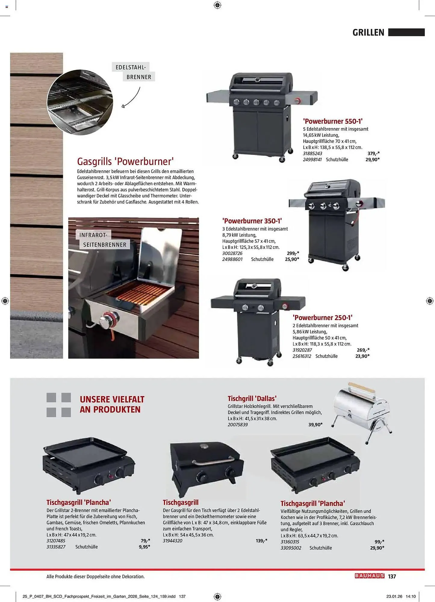 Bauhaus Prospekt von 2. März bis 30. Juni 2026 - Prospekt seite 137