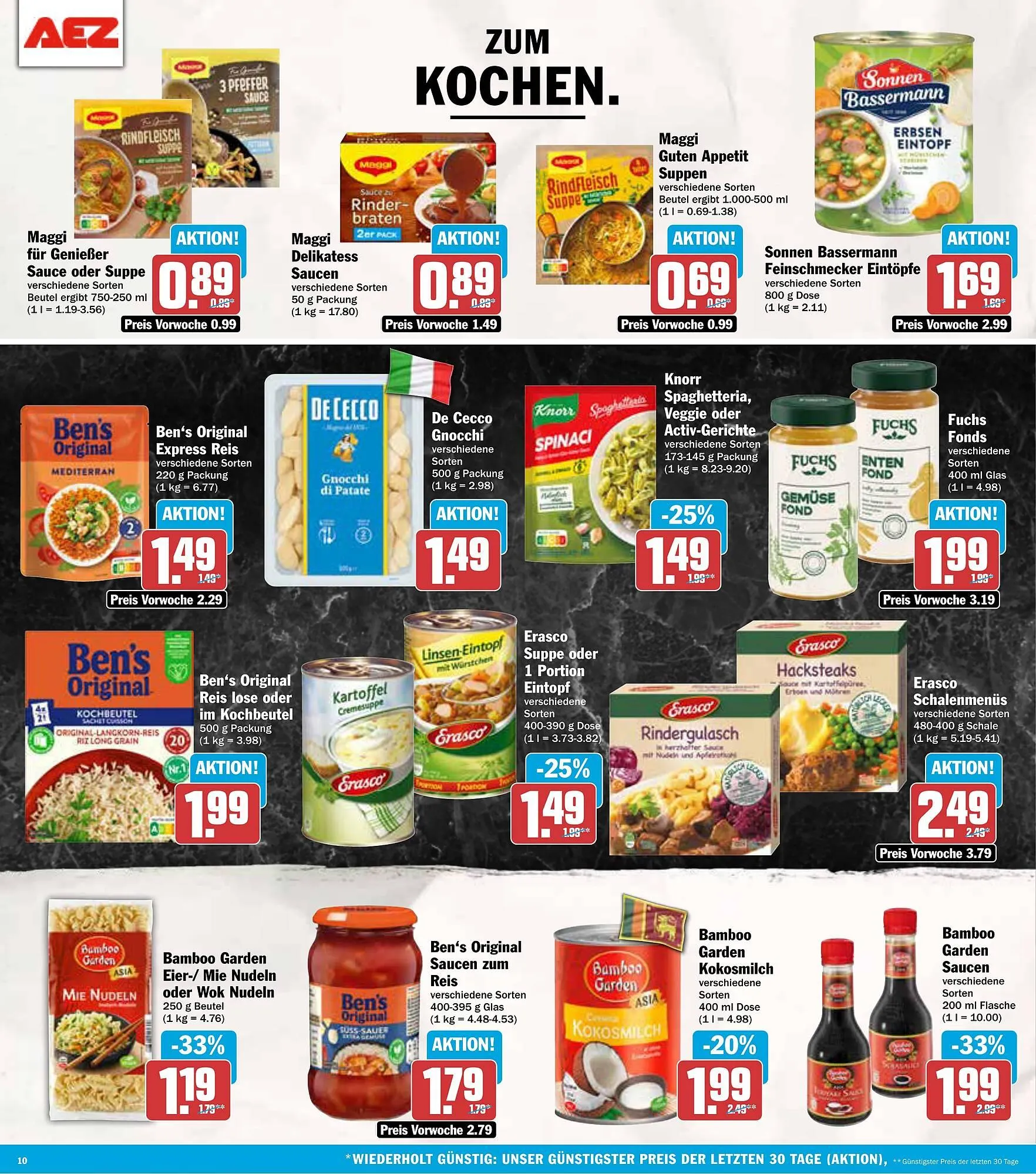 AEZ Prospekt von 11. August bis 16. August 2025 - Prospekt seite 10