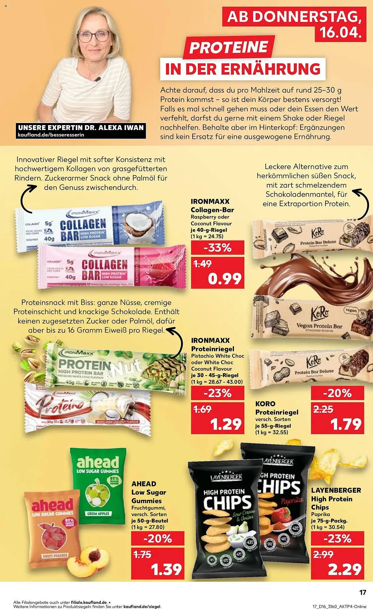 Kaufland Prospekt von 16. April bis 22. April 2026 - Prospekt seite 17