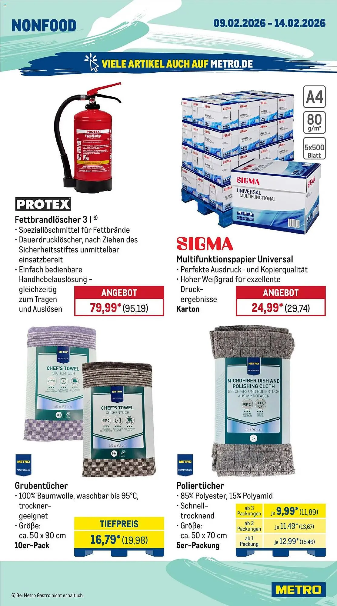 METRO Prospekt von 9. Februar bis 14. Februar 2026 - Prospekt seite 22