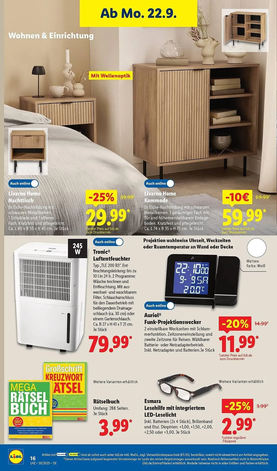 Lidl Prospekt von 22. September bis 27. September 2025 - Prospekt seite 12