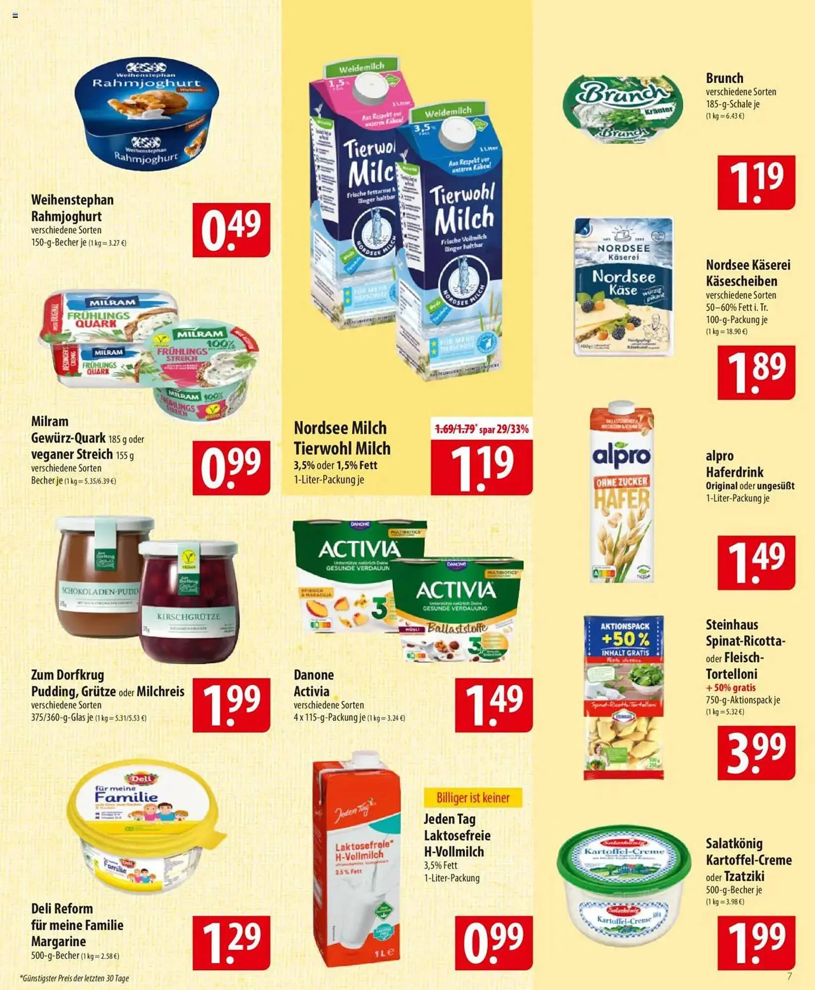 Famila Nord Ost Prospekt von 12. Mai bis 17. Mai 2025 - Prospekt seite 7