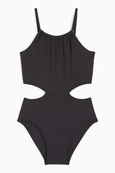 Swimsuit - LYCRA® XTRA LIFE™ - ribbed