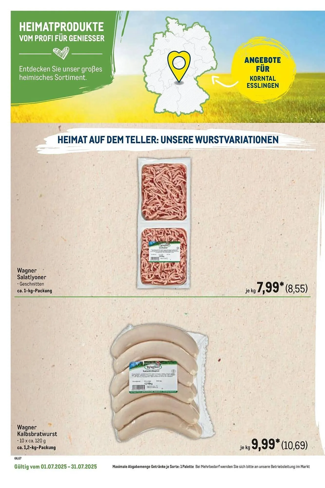 METRO Prospekt von 1. Juli bis 31. Juli 2025 - Prospekt seite 112
