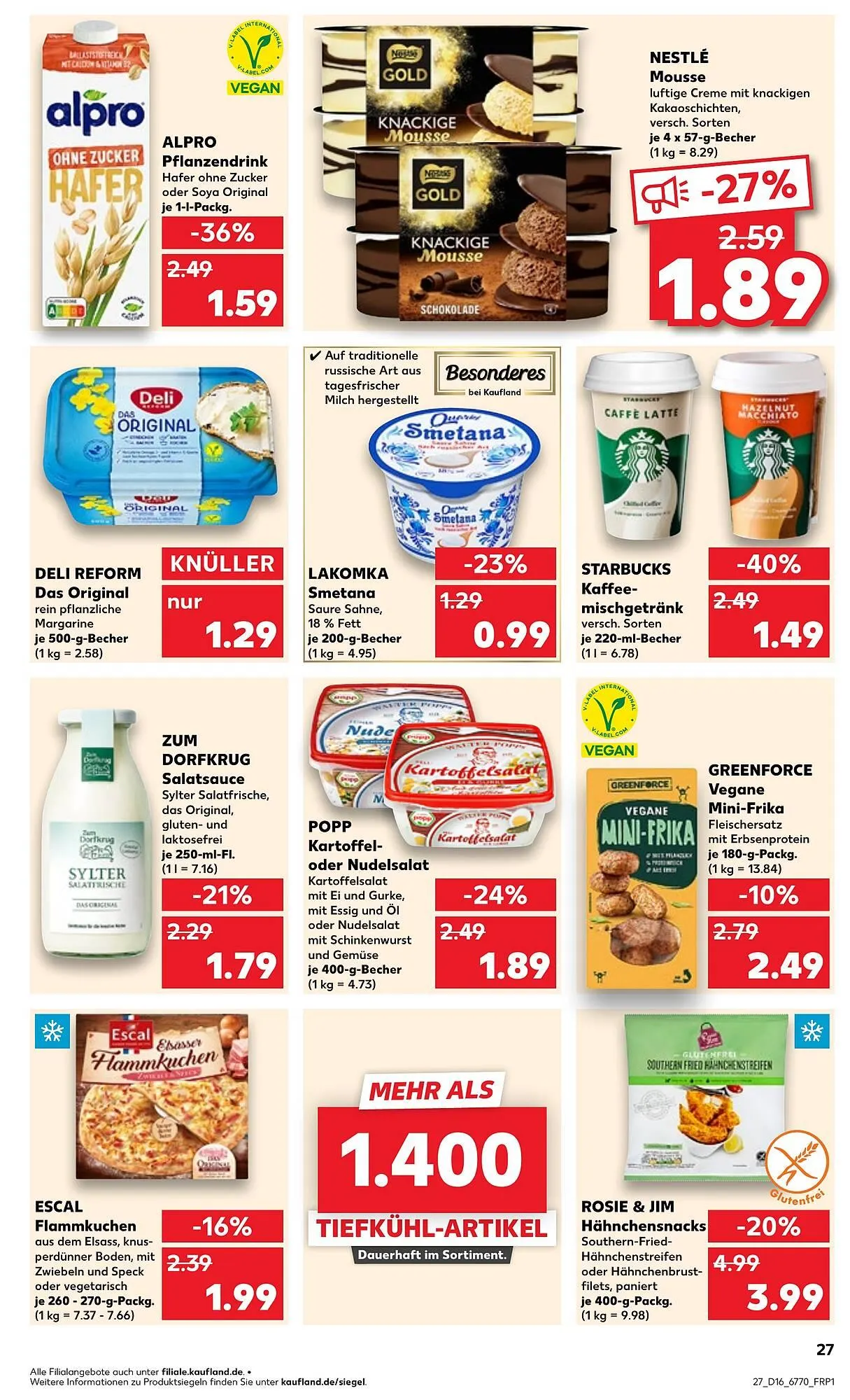 Kaufland Prospekt von 17. April bis 23. April 2025 - Prospekt seite 27