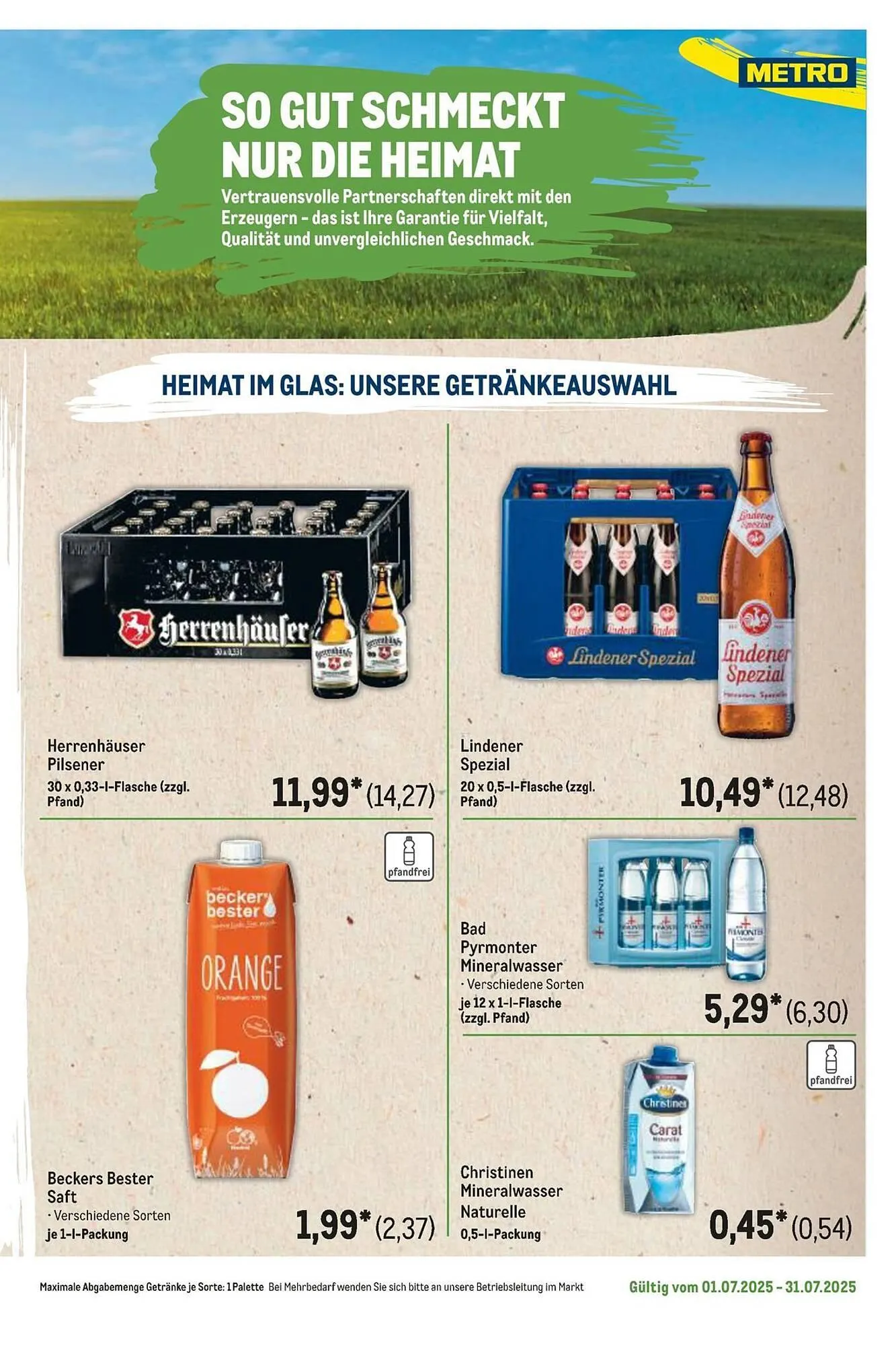 METRO Prospekt von 1. Juli bis 31. Juli 2025 - Prospekt seite 77