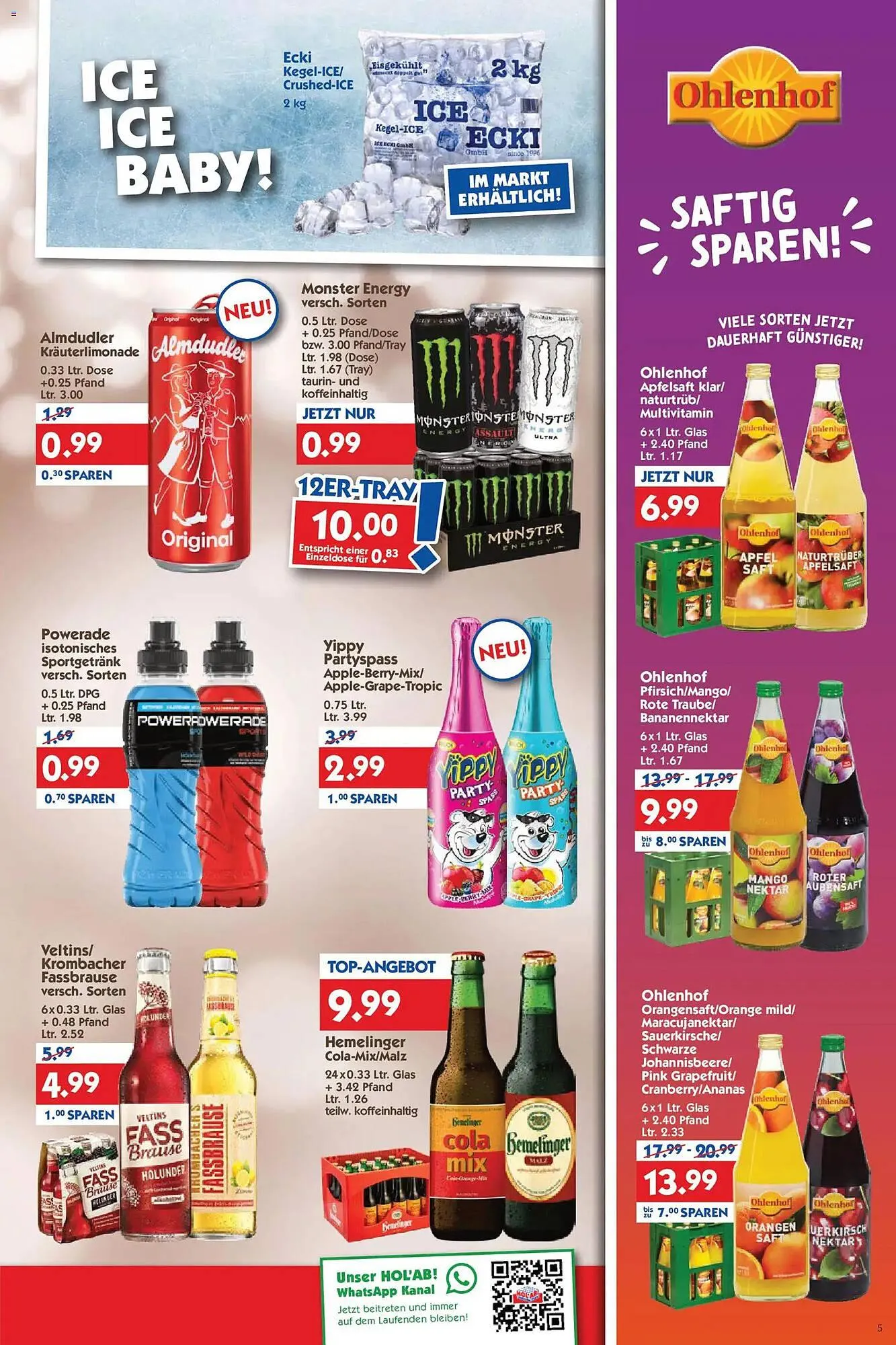 Hol'ab Getränkemarkt Prospekt von 22. Dezember bis 31. Dezember 2025 - Prospekt seite 5