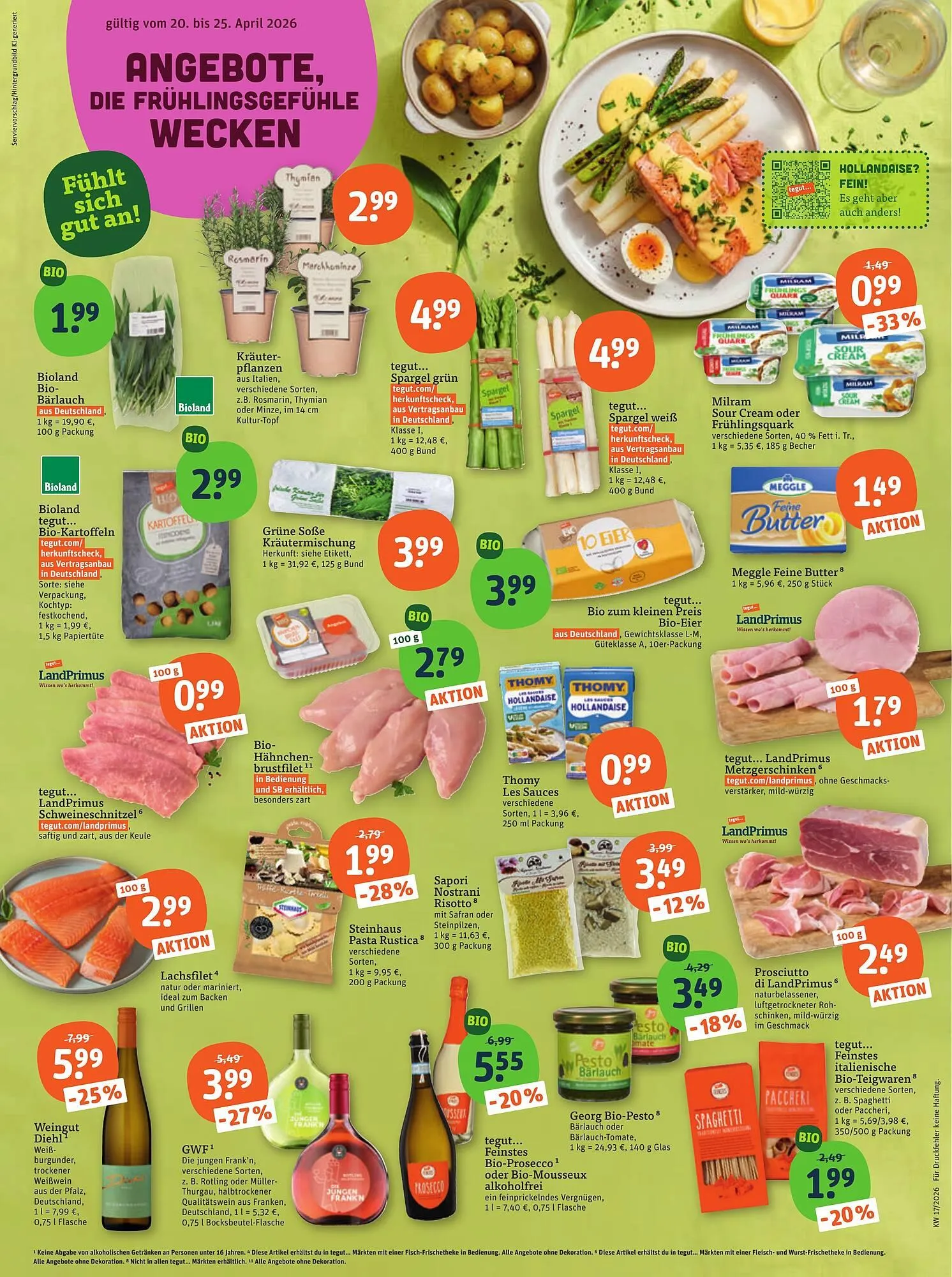 Tegut Prospekt von 24. April bis 25. April 2026 - Prospekt seite 2