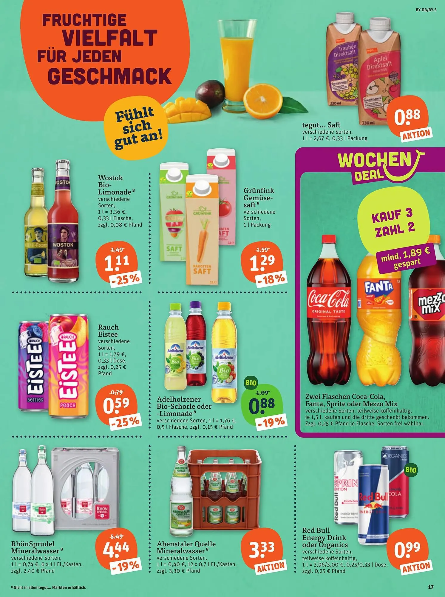 Tegut Prospekt von 24. April bis 25. April 2026 - Prospekt seite 19