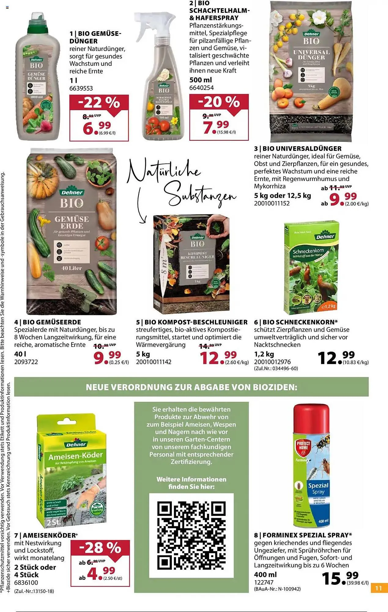 Dehner Prospekt von 14. Mai bis 19. Mai 2025 - Prospekt seite 11