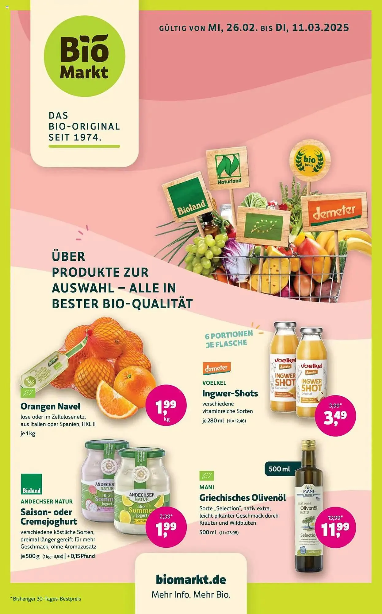 Biomarkt Prospekt - 1