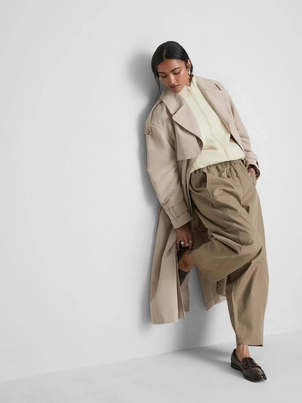 Fleecejacke mit Reißverschluss