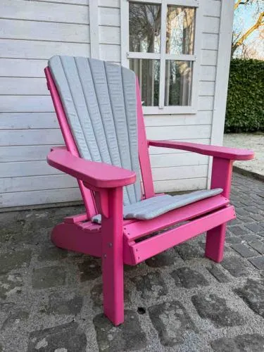 Adiirondack Chair Auflage Polster Grey